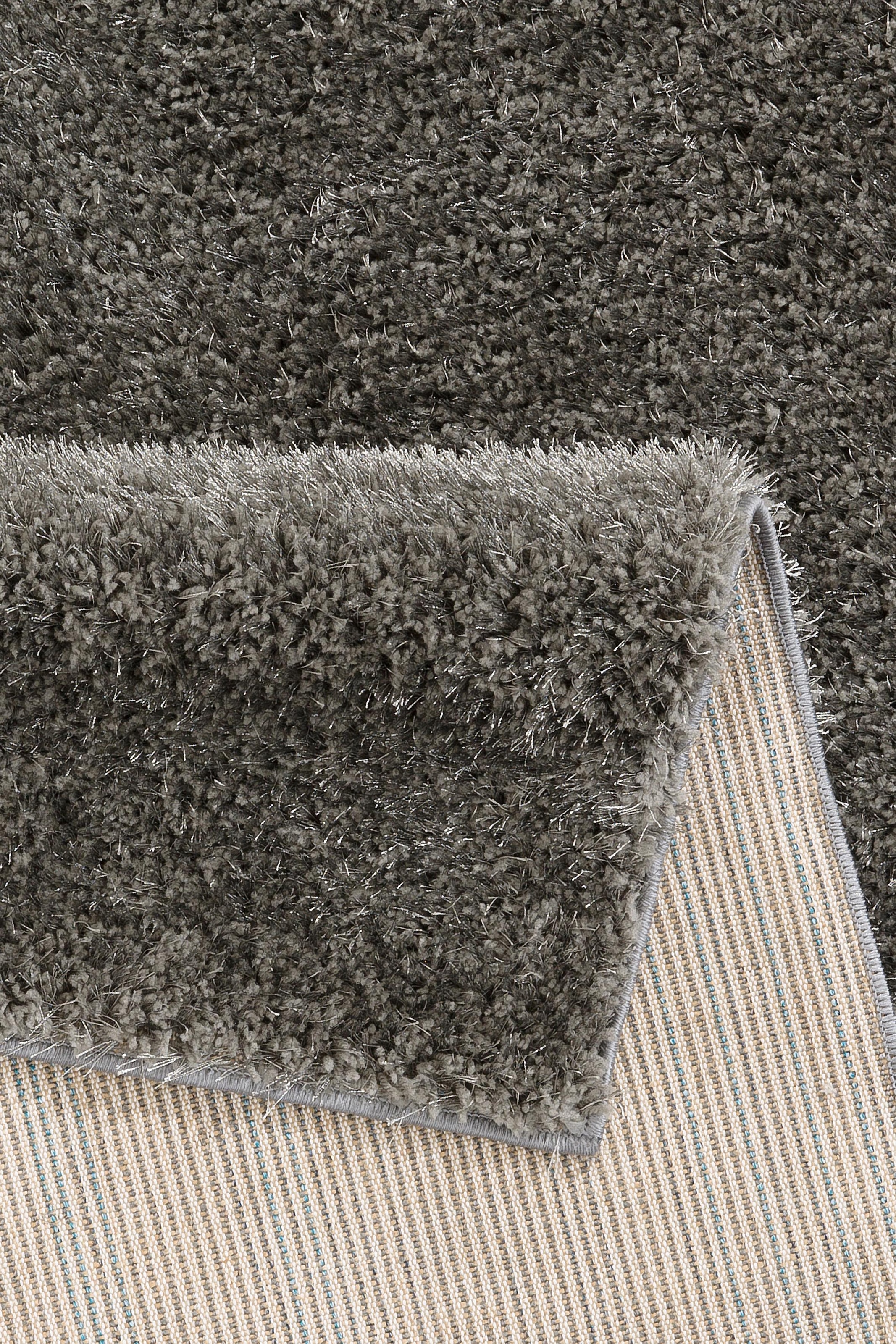 my home Hochflor-Teppich »Mikro Soft Ideal«, rechteckig, 30 mm Höhe, Microfaser, extra flauschig, Weich, Pflegeleicht, Elegant, Uni