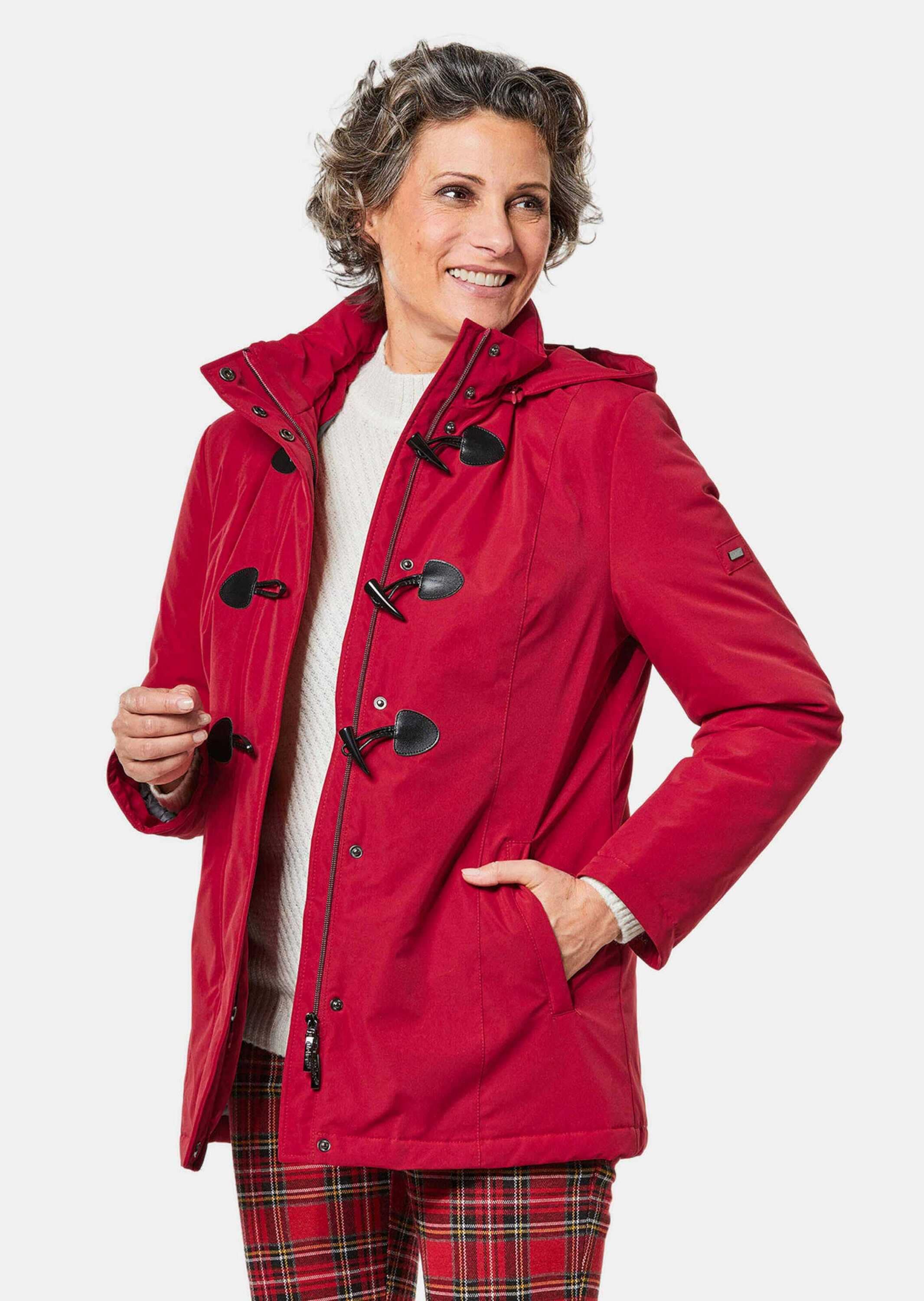 GOLDNER Kurzjacke »Kurzgröße Dufflecoat-Jacke«
