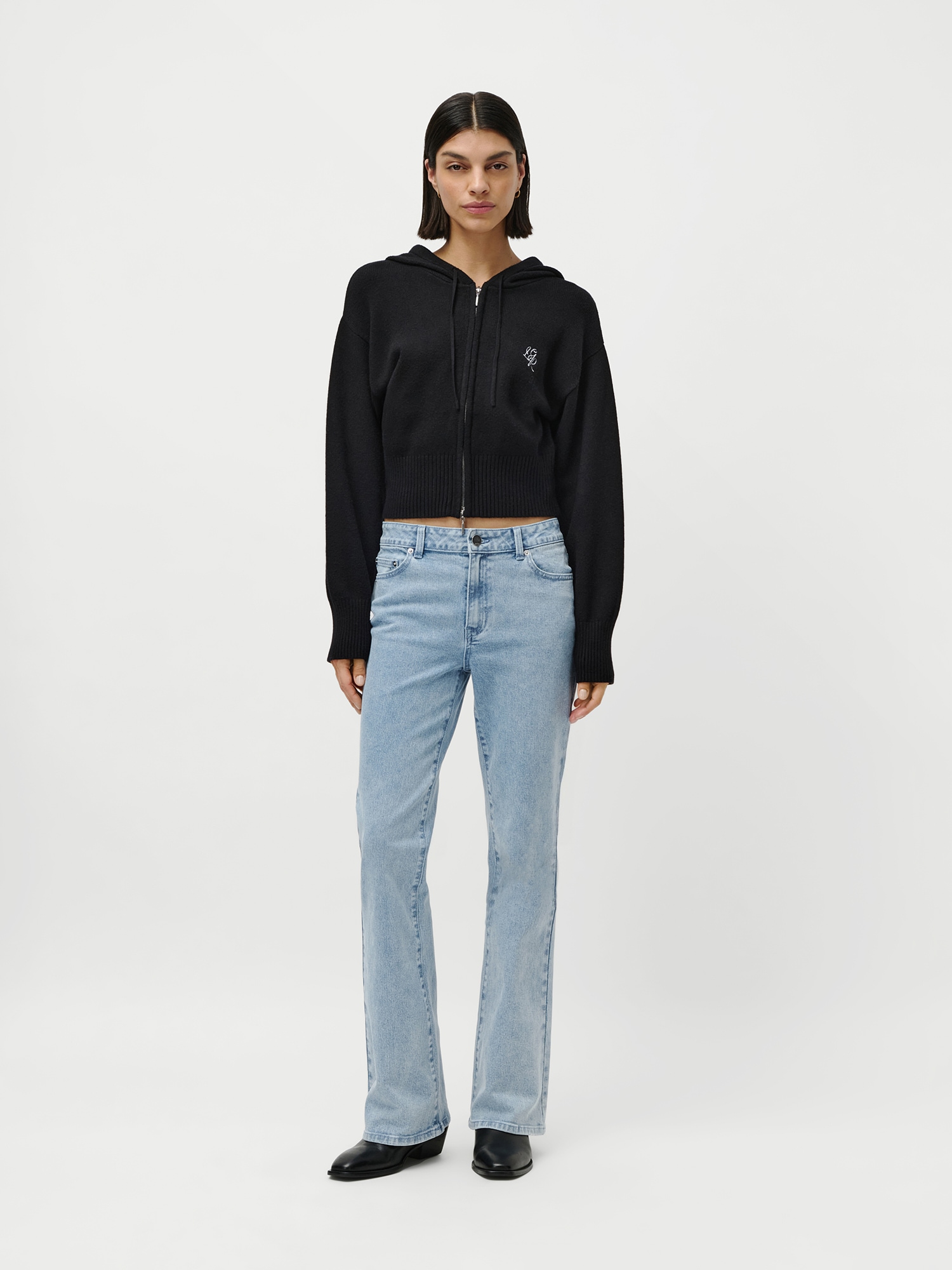 LeGer Kapuzenstrickjacke »Cornelia, LeGer by Lena Gercke«, Regular fit mit Kapuze