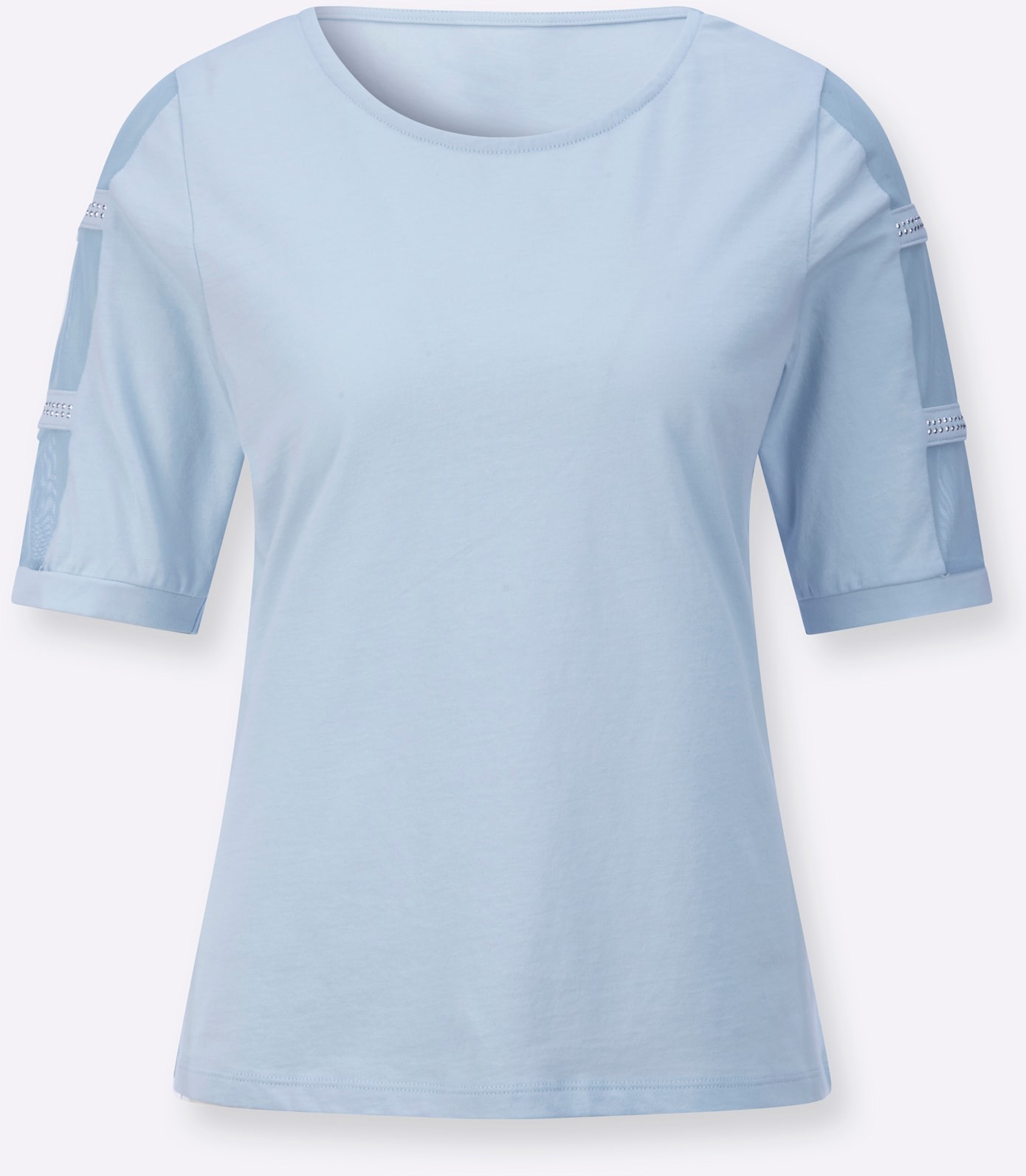 creation L Rundhalsshirt »Kurzarm-Shirt« 1 tlg.