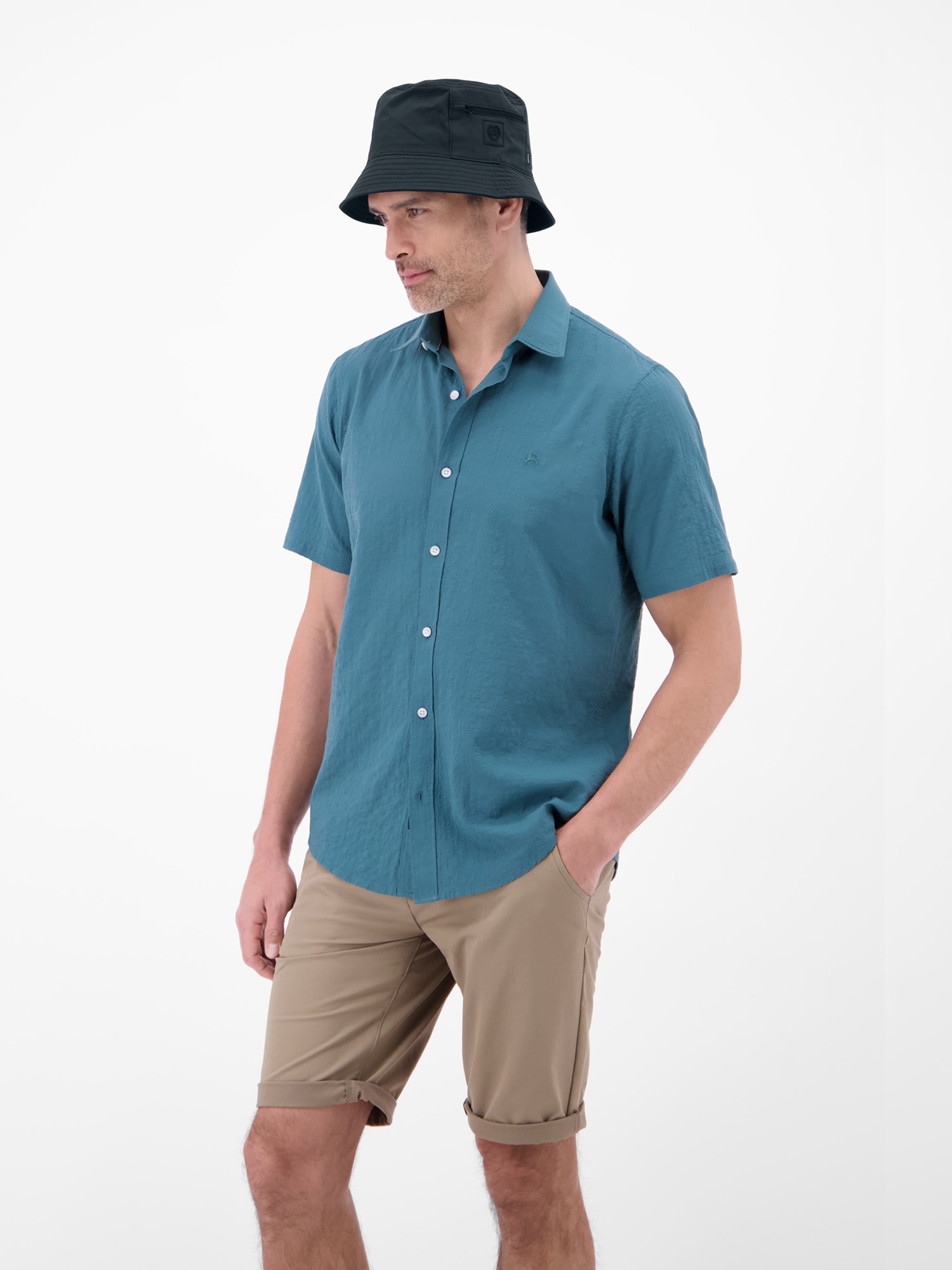 LERROS Fischerhut »Bucket Hat mit Reißverschlusstasche«