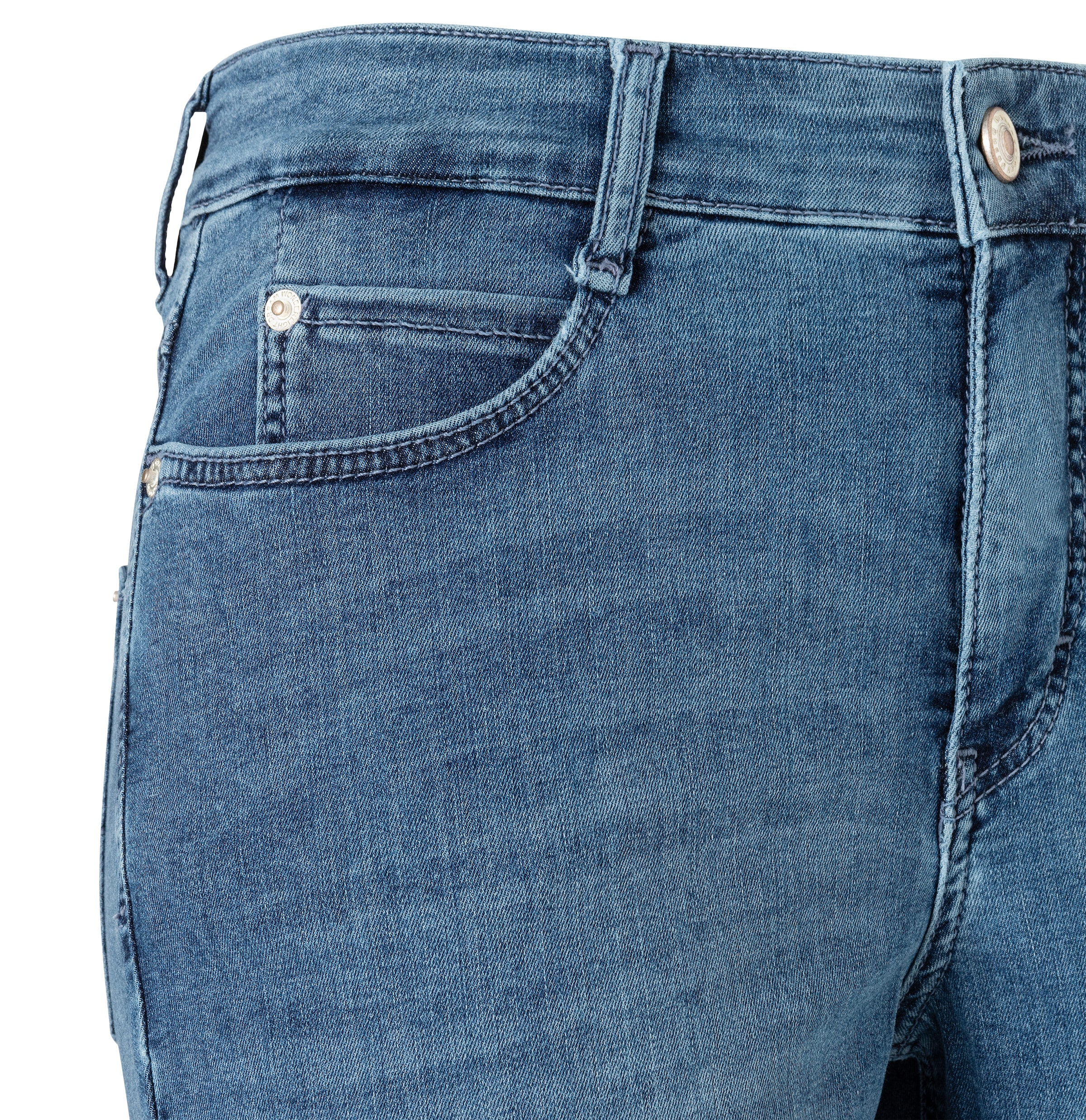 MAC Caprijeans »Dream-Sum« Bequemer Sitz mit krempelbarem Saum