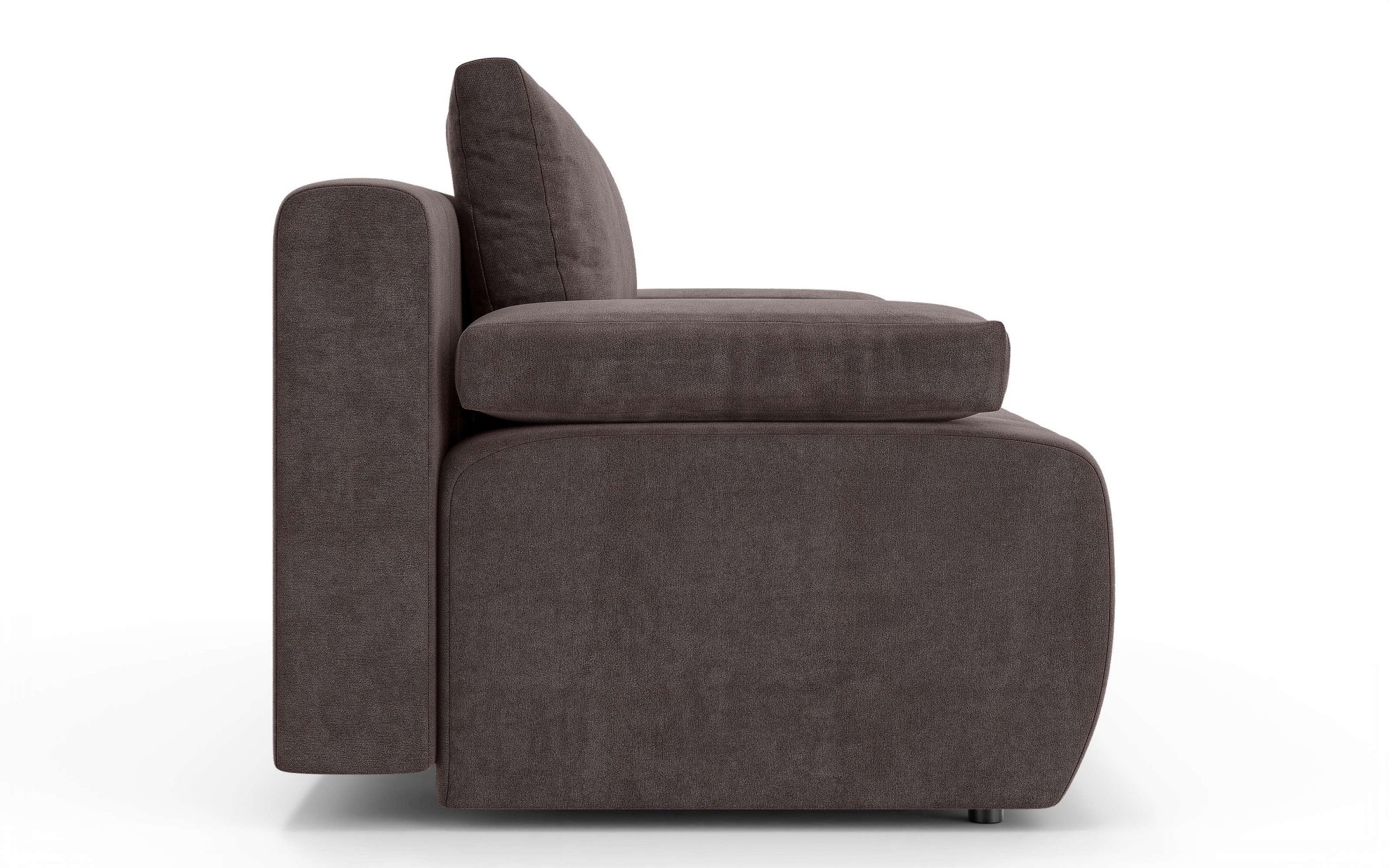 Home affaire 3-Sitzer »LOVENDY Schlafsofa mit Bettkasten, Breite 195cm, Liegefläche 145x195cm« mit Rückenkissen und Armlehnenkissen, belastbar bis 330 kg