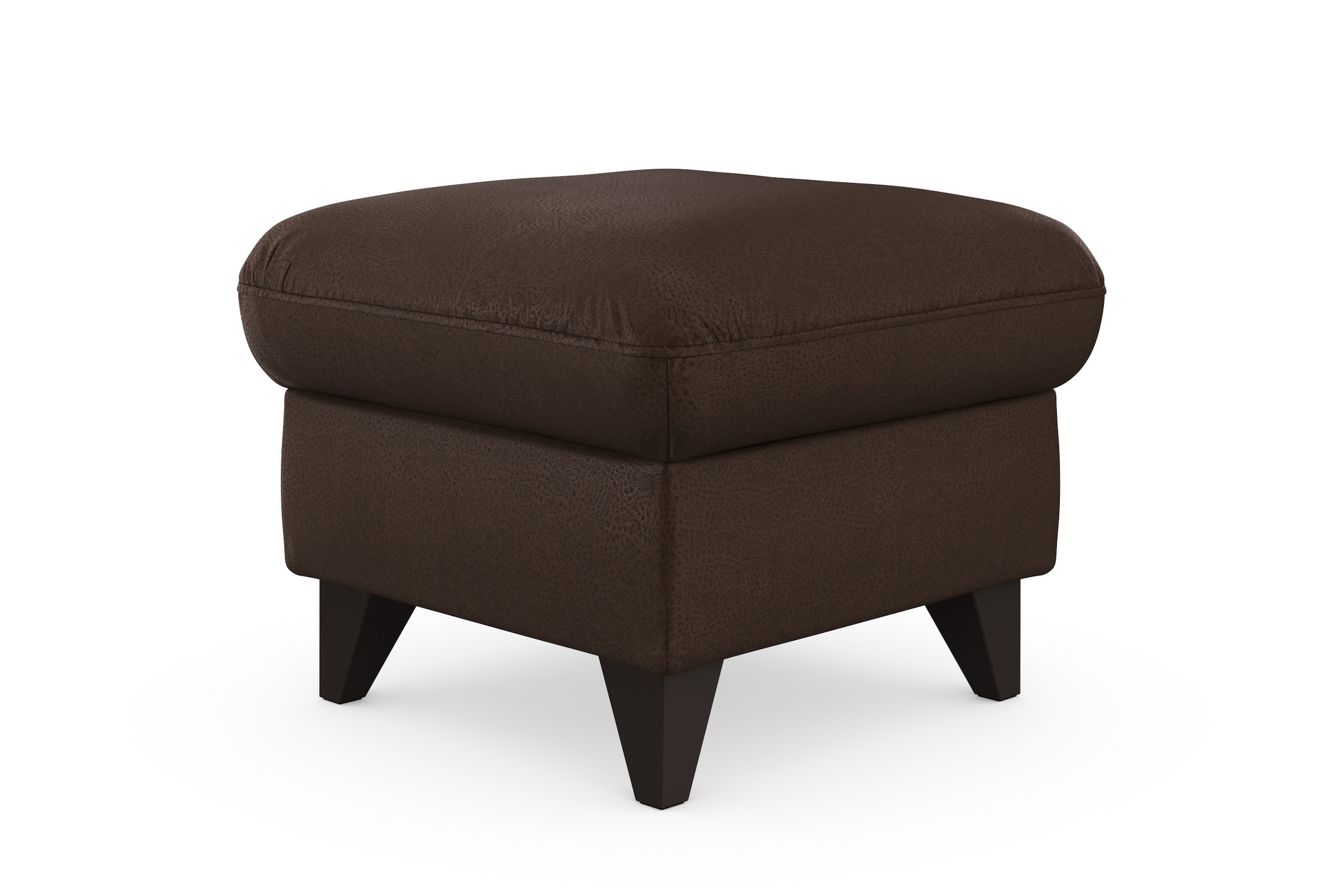 sit&more Stauraumhocker »Mellum«, mit Stauraum und wengefarbenen Holzfüßen