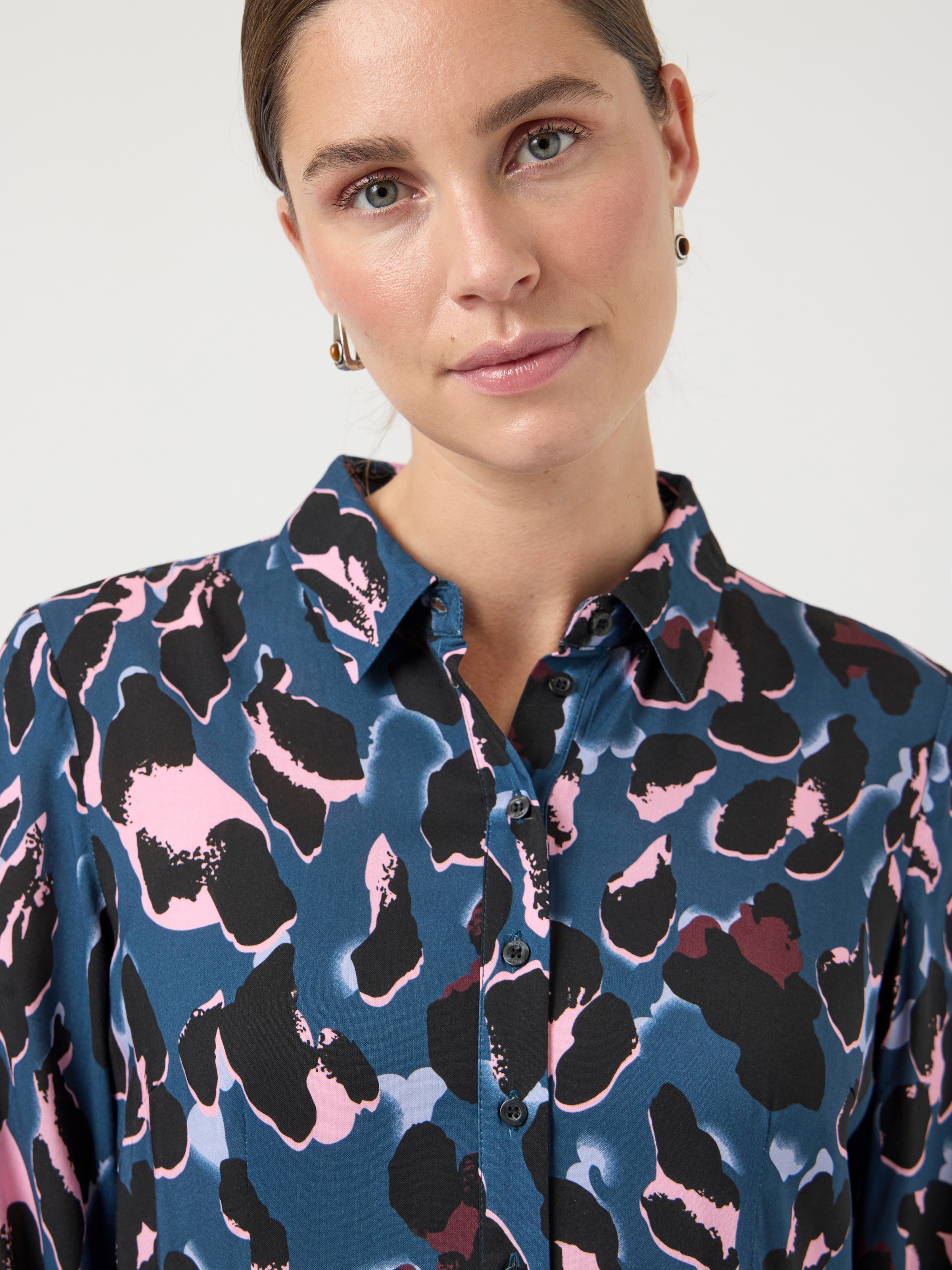 Y.A.S Hemdblusenkleid »YASSAVANNA LONG SHIRT DRESS« Viskose, loose fit