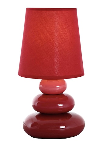näve Tischleuchte »Tischlampe Stoney«, E14, mit Keramikfuß und Textilschirm,... kaufen