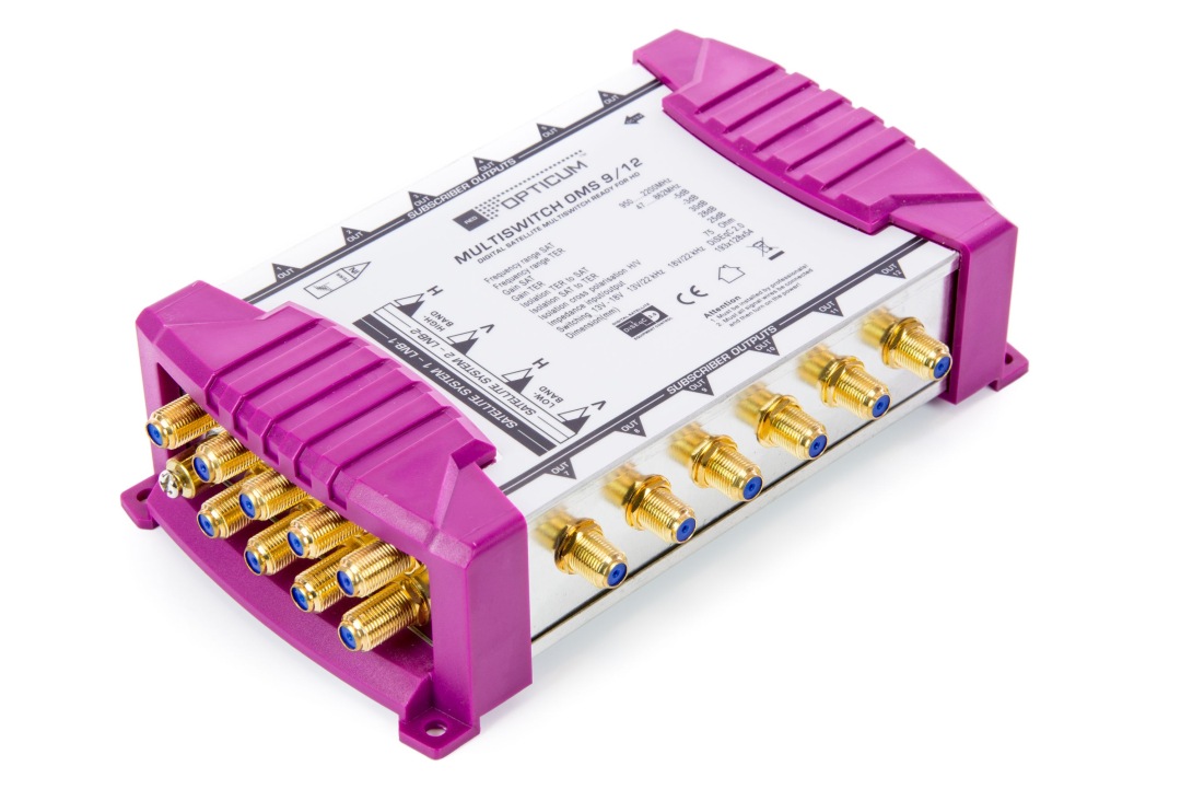 SAT-Verteiler, »Multischalter OMS 9/12P«