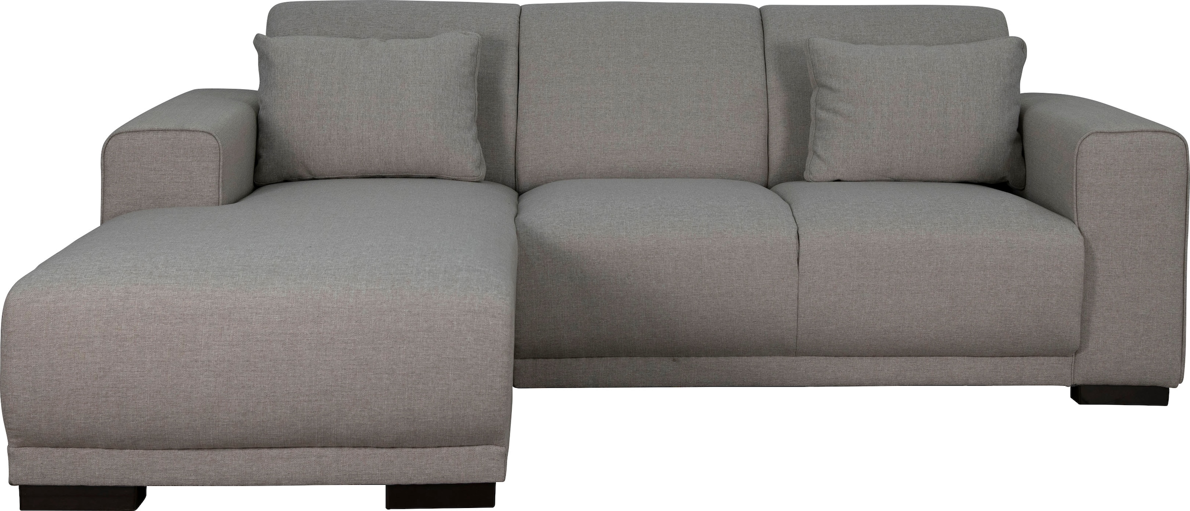 OTTO home Ecksofa »BORNHOLM L-Form, B: 234 cm - OTTO. Verlässliche Qualität.« Recamiere links oder rechts bestellbar, Wellenfederung, inkl. 2 Kissen