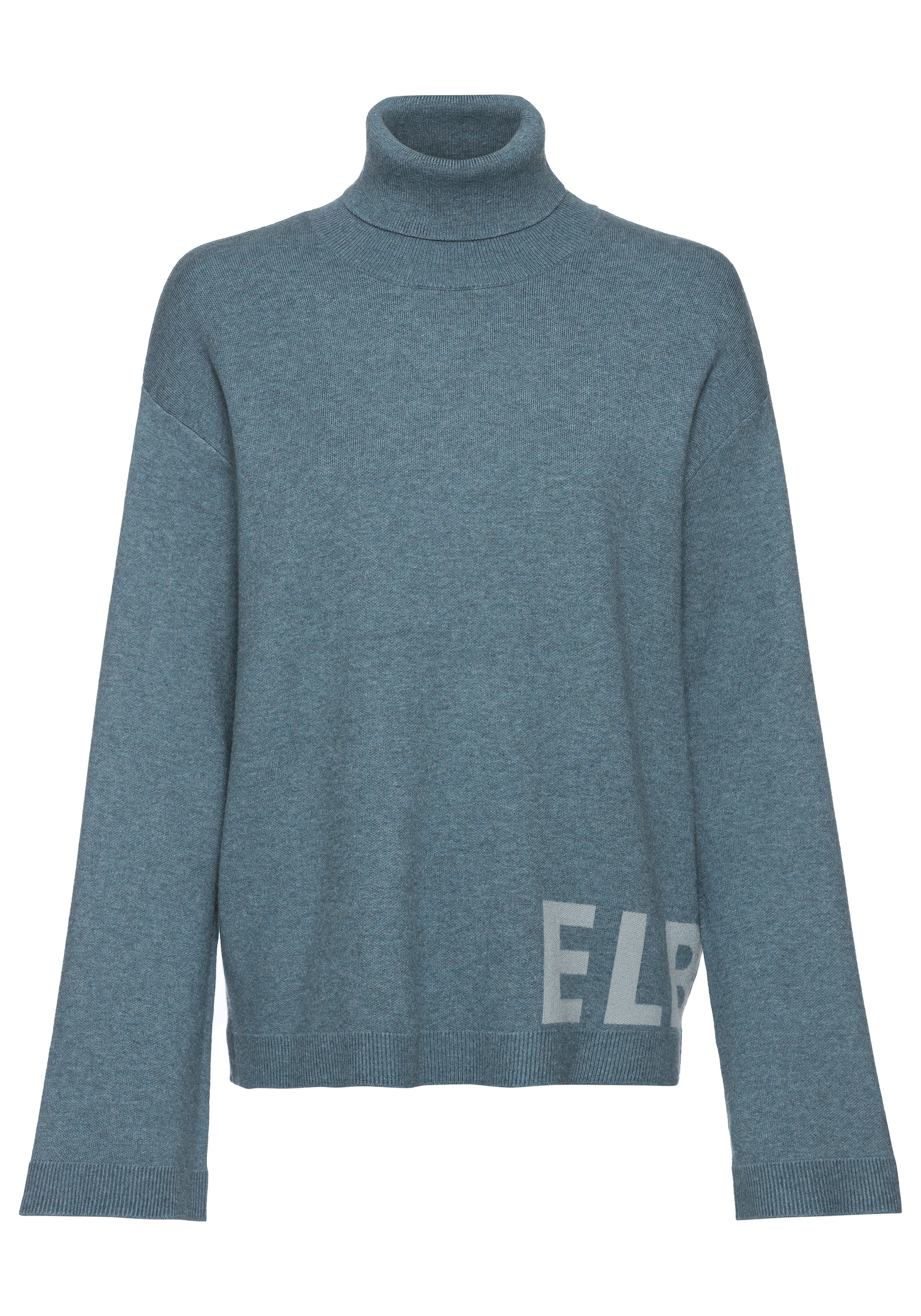 Elbsand Sweater »- Strickpullover - Rollkragenpullover«, aus hochwertigem Strick und eingestricktem Logo, Loungewear