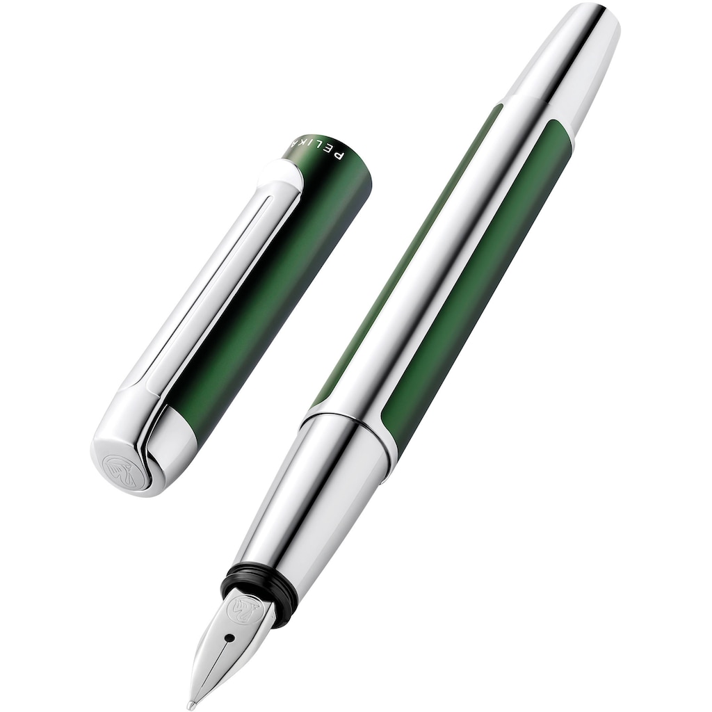 Pelikan Füllhalter »Pura P40 M, waldgrün«