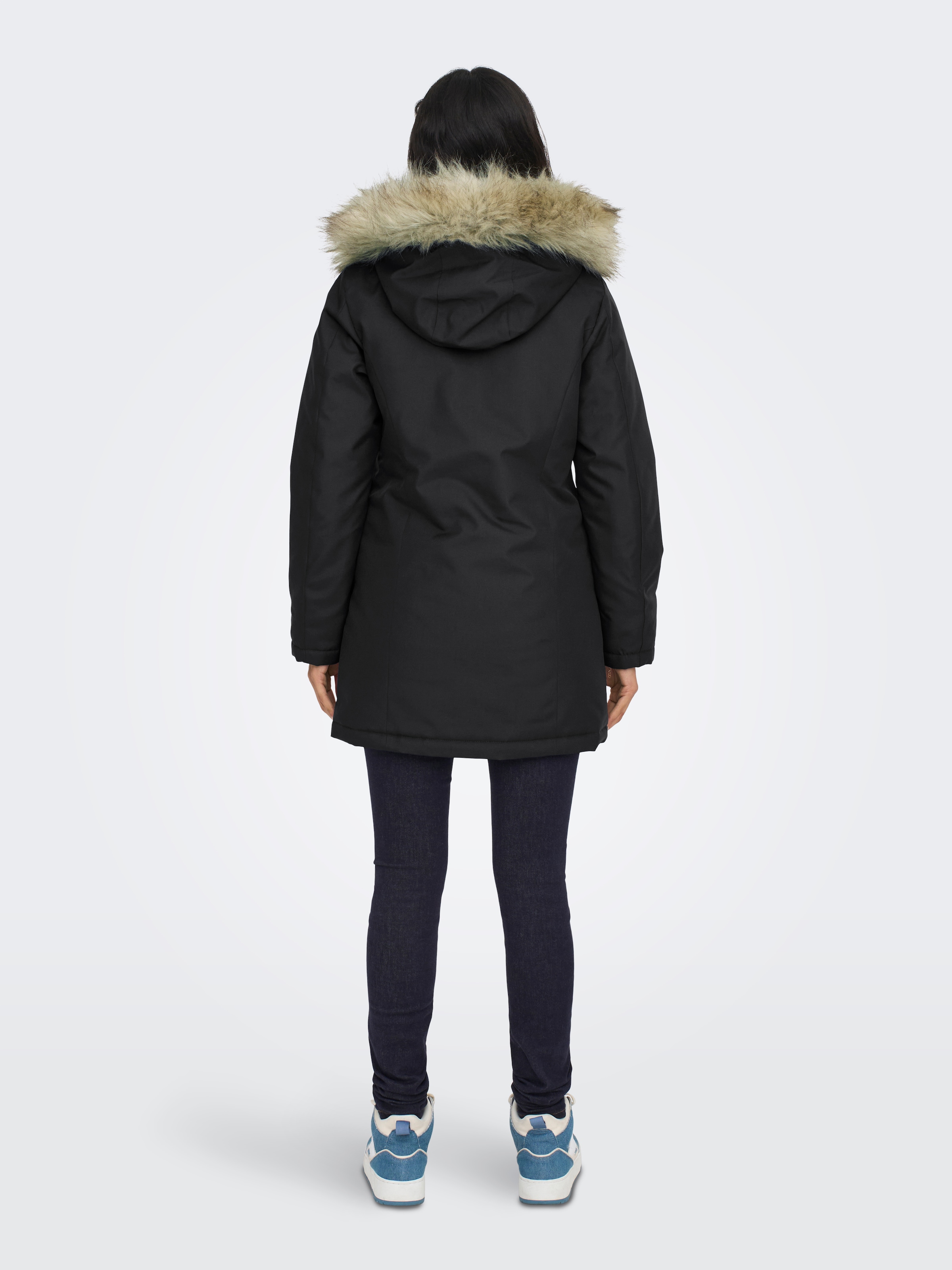 ONLY Parka »ONLNEWKATY PARKA LIFE OTW CC«, mit Kapuze