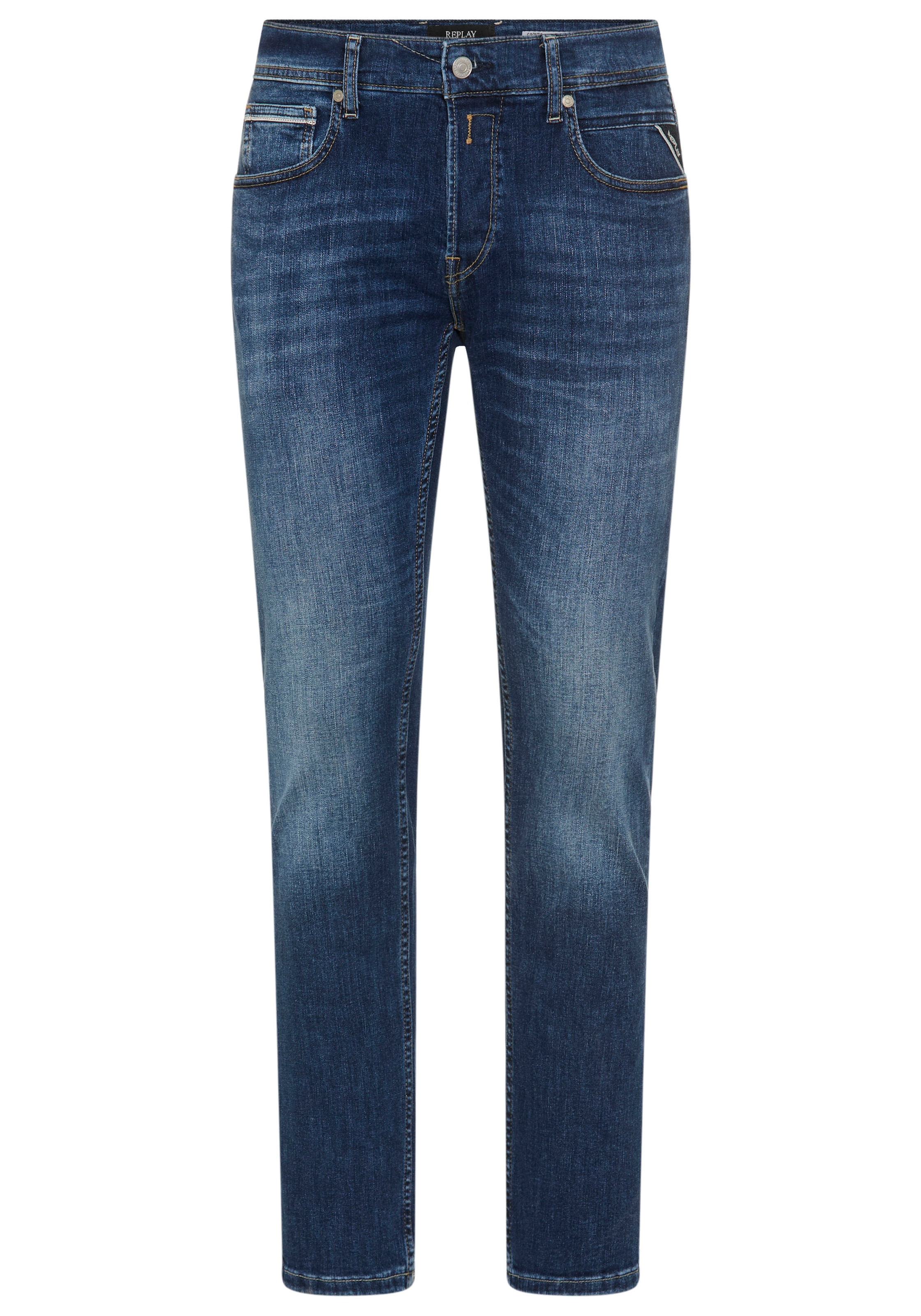 Replay Straight-Jeans »GROVER« in vielen verschiedenen Waschungen, mit Stretch