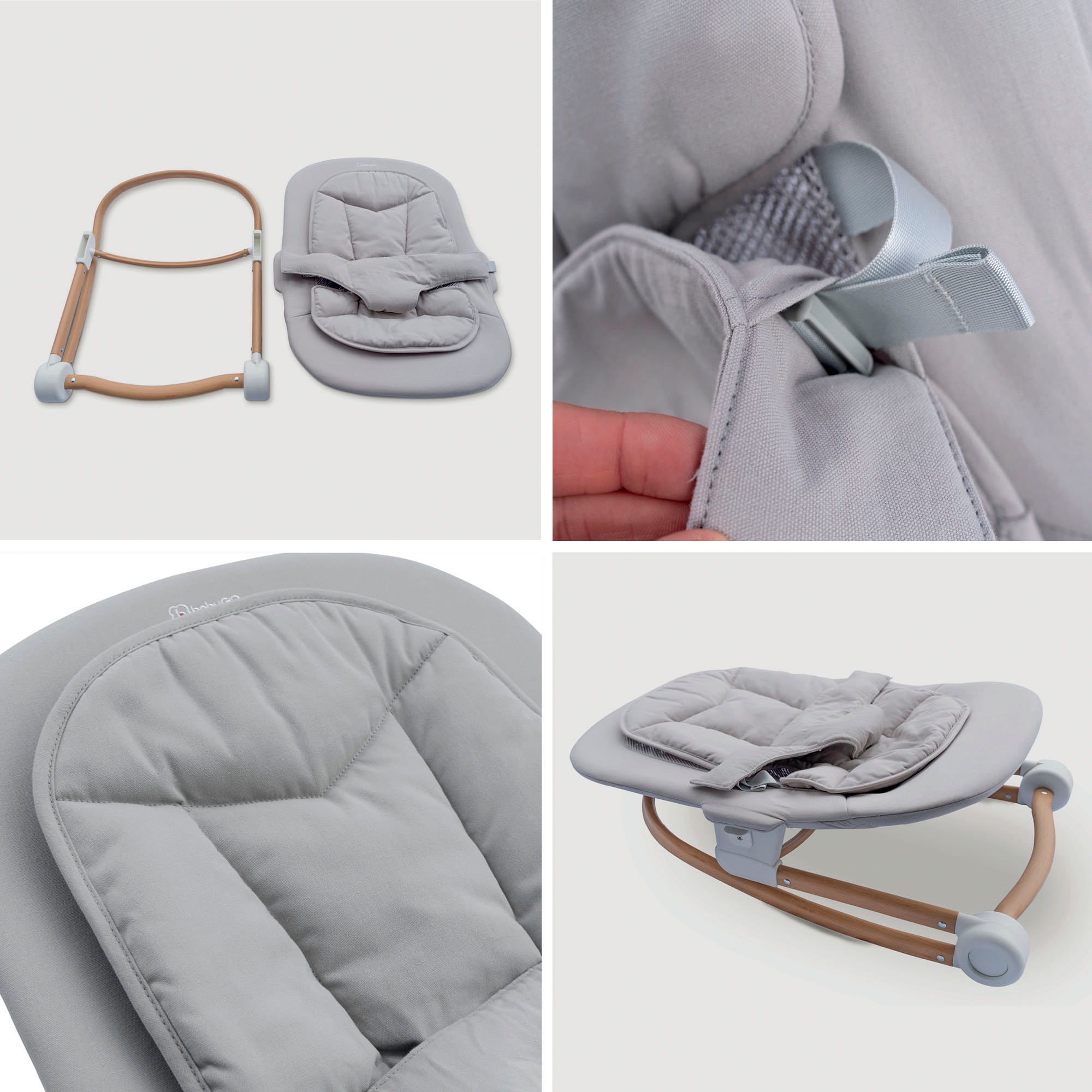 BabyGo Kombihochstuhl »Levels«, inklusive Wippe