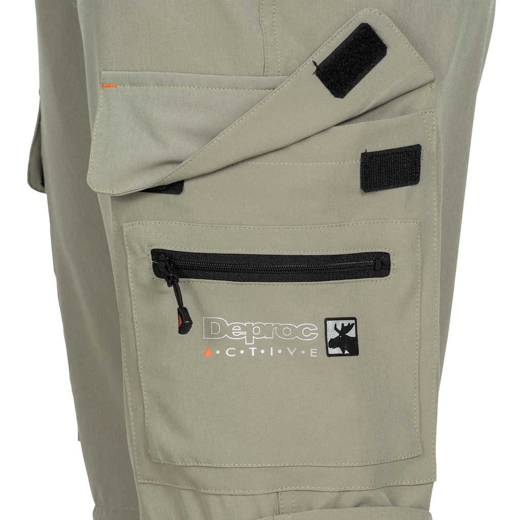 DEPROC Active Outdoorhose »KENORA Full Stretch Zip-Off«