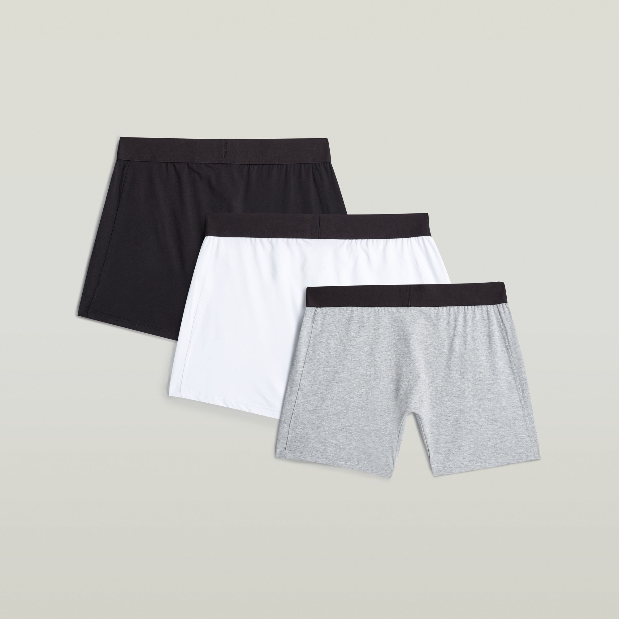G-STAR Boxershorts »MACE, 3 PACK TRUNKS« Packung, 3 Stk. mit Logobund
