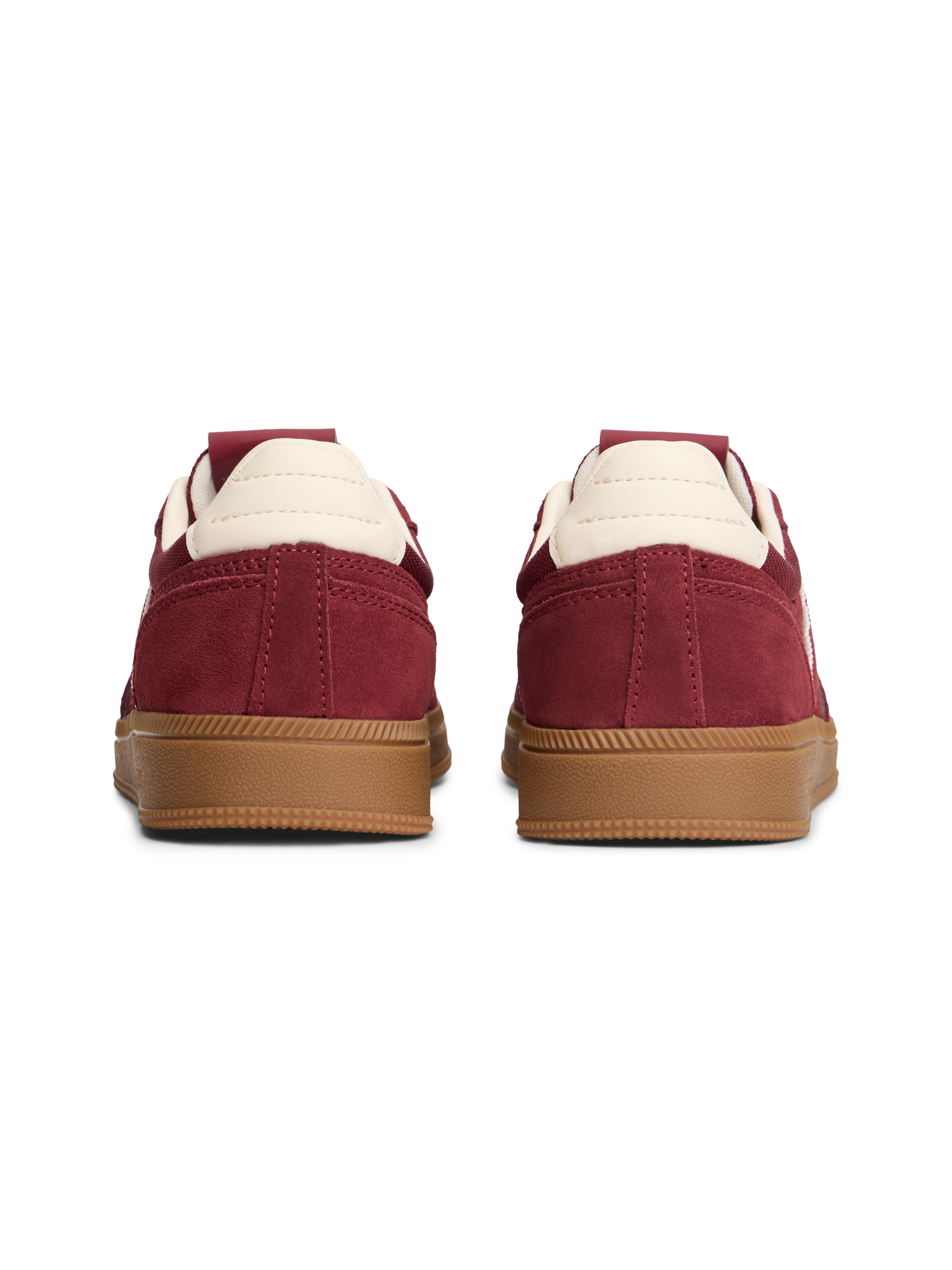 Tommy Jeans Plateausneaker »THE GREENWICH EDGE SUEDE«  Freizeitschuh, Halbschuh, Schnürschuh mit gepolstertem Schaftrand