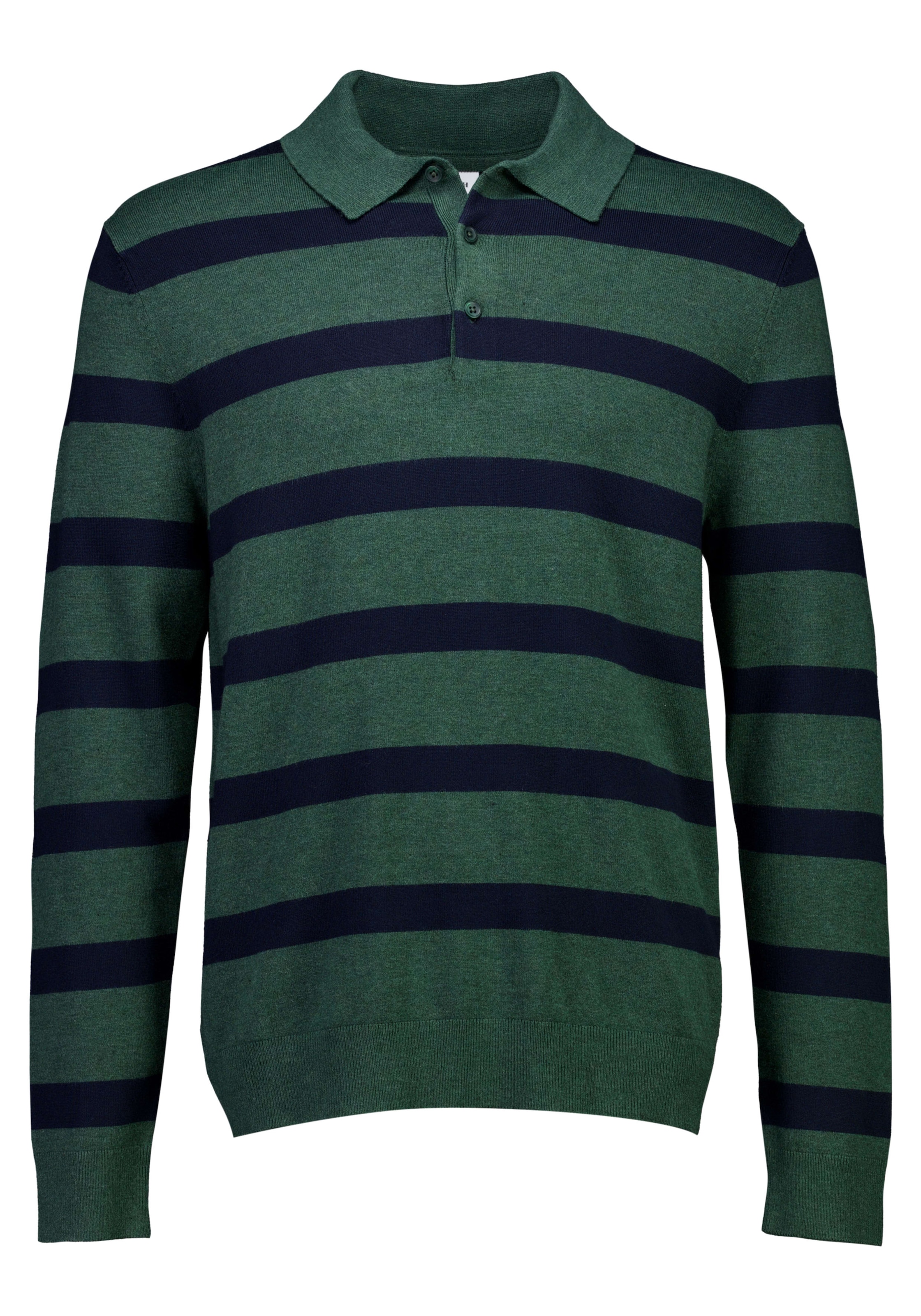 LINDBERGH Polokragenpullover in Streifen-Optik / Viskose