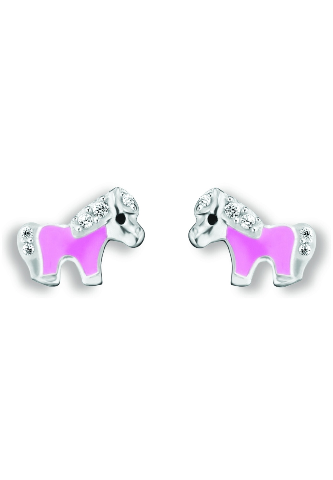 ONE ELEMENT Paar Ohrstecker »Zirkonia Ponny Ohrringe   Ohrstecker aus 925 Silber«