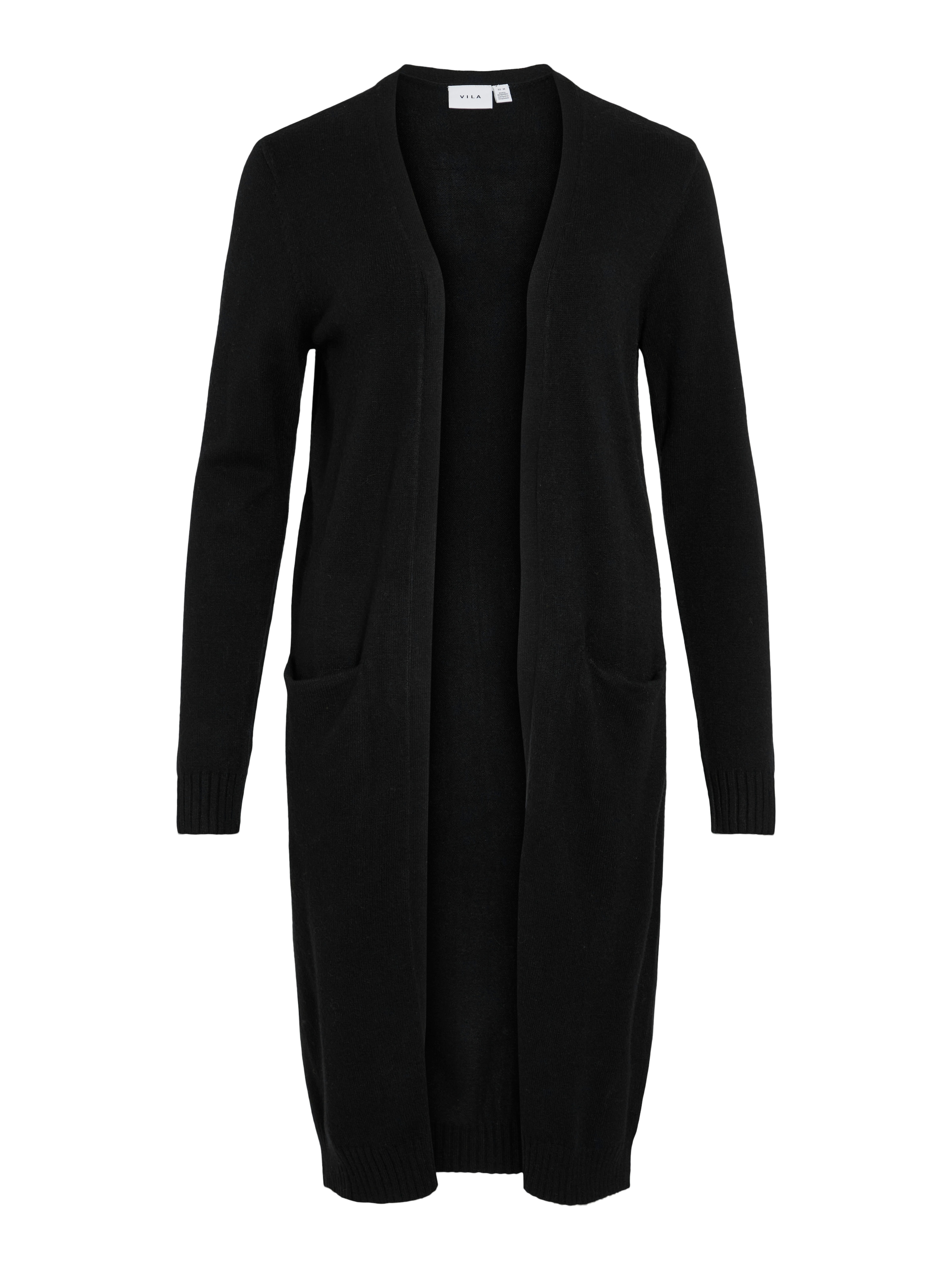 Vila Longstrickjacke »VIRIL LONG L/S KNIT CARDIGAN - NOOS«, in knielanger Form