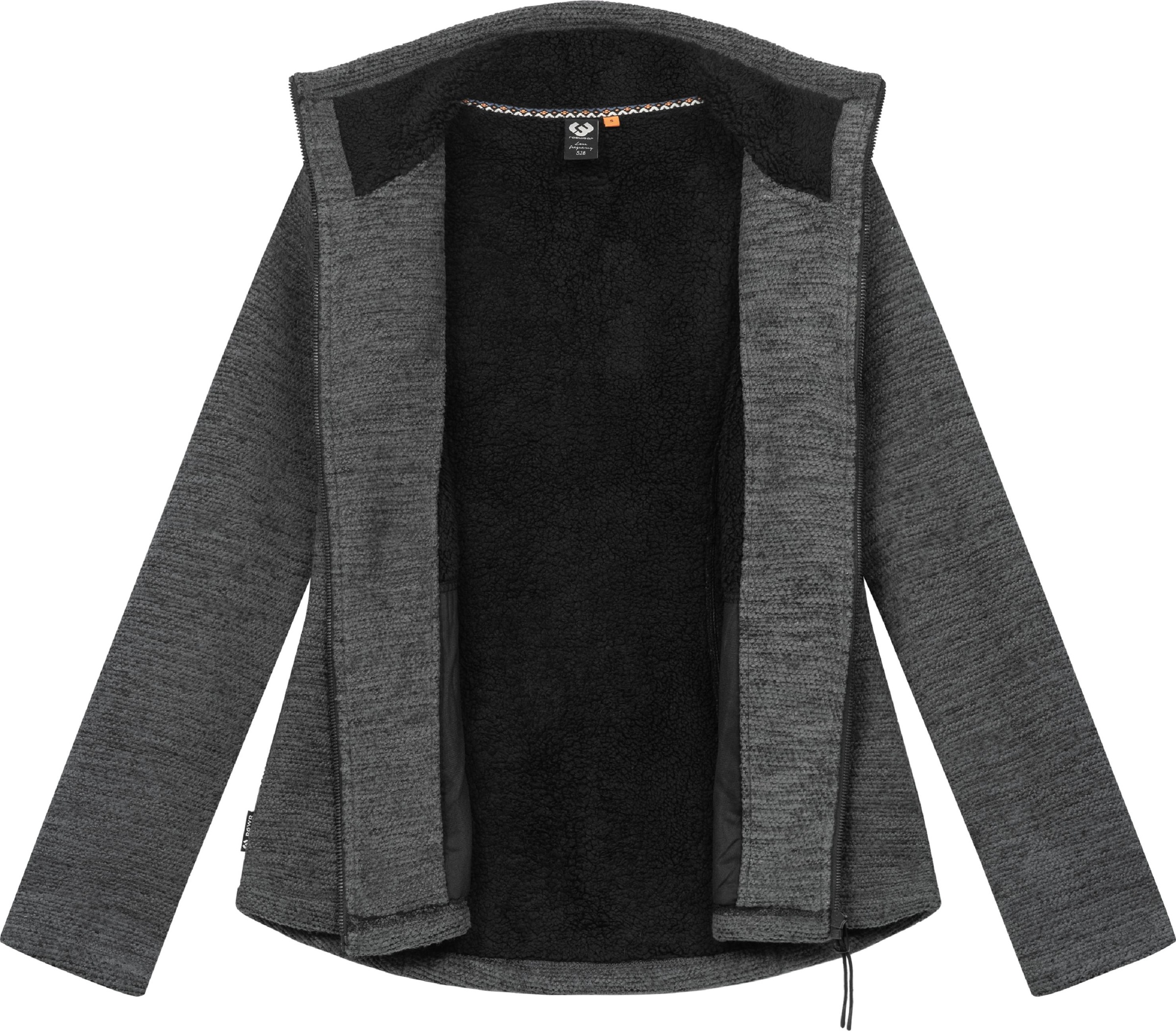 Ragwear Kapuzensweatjacke »Strickjacke Liram Melange«