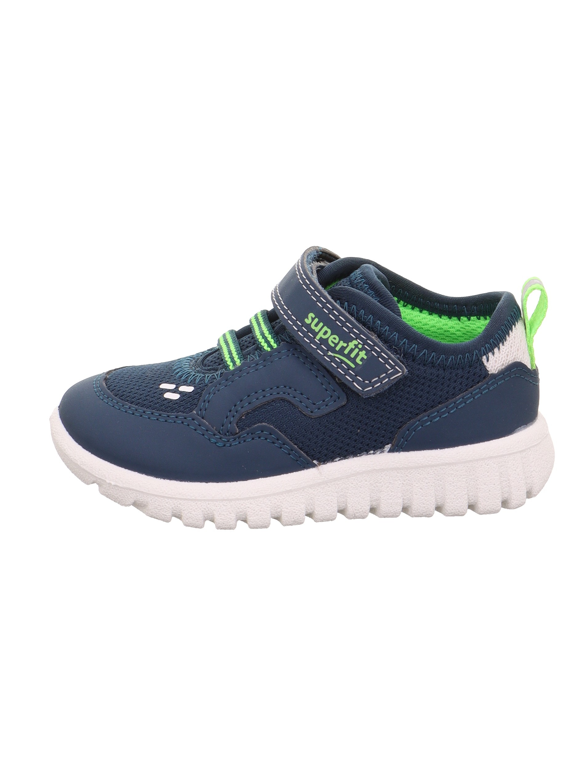 Superfit Klettschuh »SPORT7 MINI WMS: mittel«  Sneaker zum Schlupfen, unifarben, Größenschablone zum Download