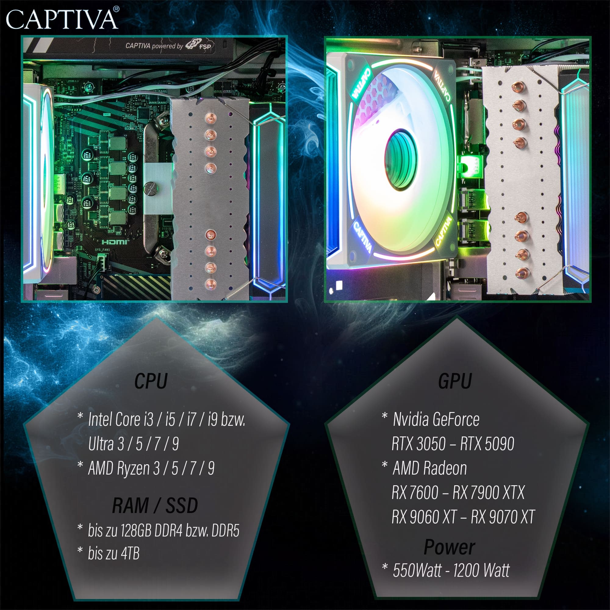 CAPTIVA Gaming-PC »Highend Gaming R99-970«