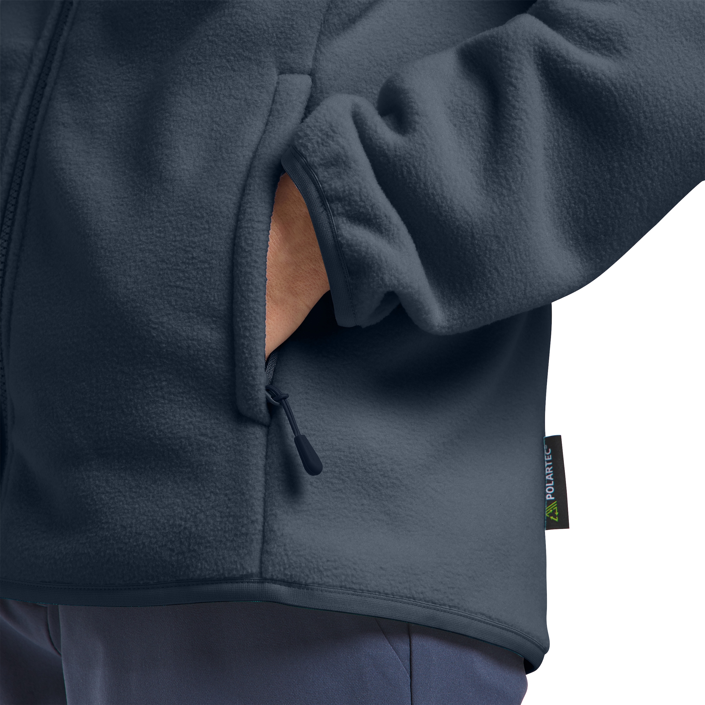 Jack Wolfskin Fleecejacke, Atmungsaktiv, leicht, Übergangsjacke