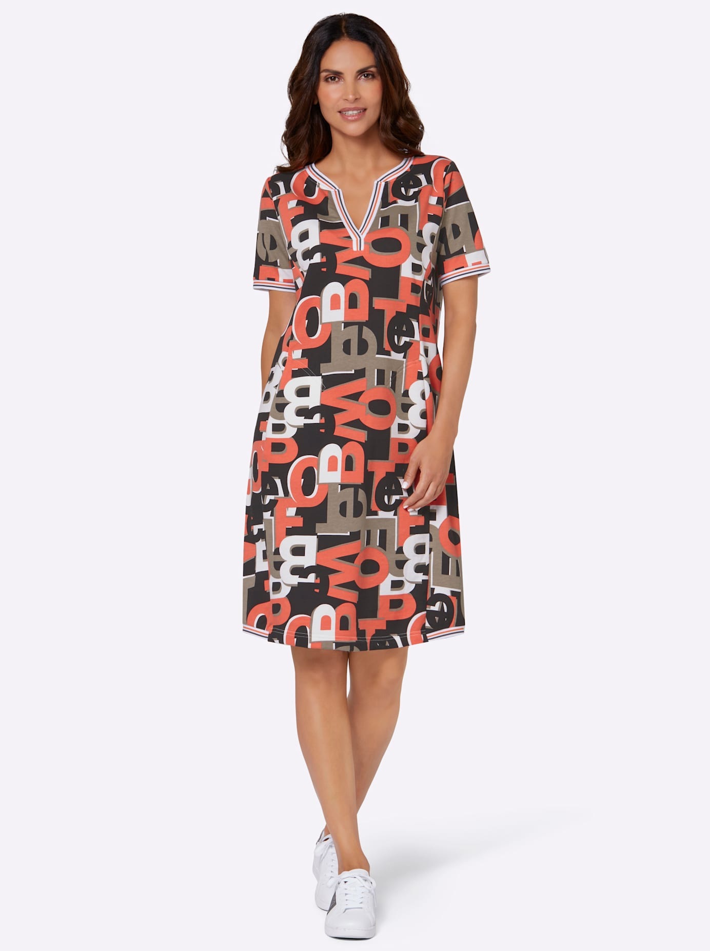 Inspirationen Shirtkleid »Sweatkleid«