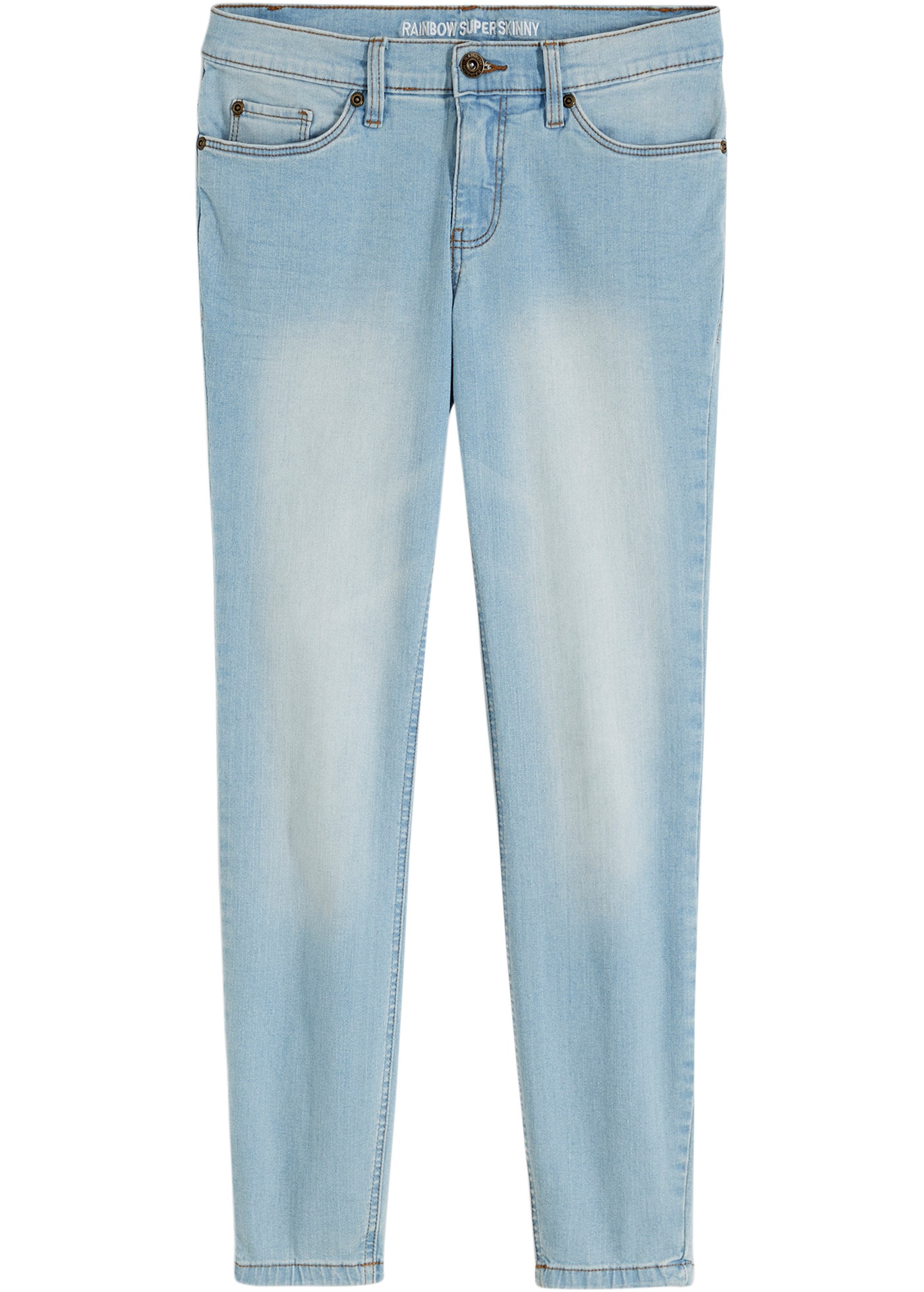 bonprix Skinny-fit-Jeans Skinny-fit-Passform, verkürztes 7/8-Bein, mit Five-Pocket-Style