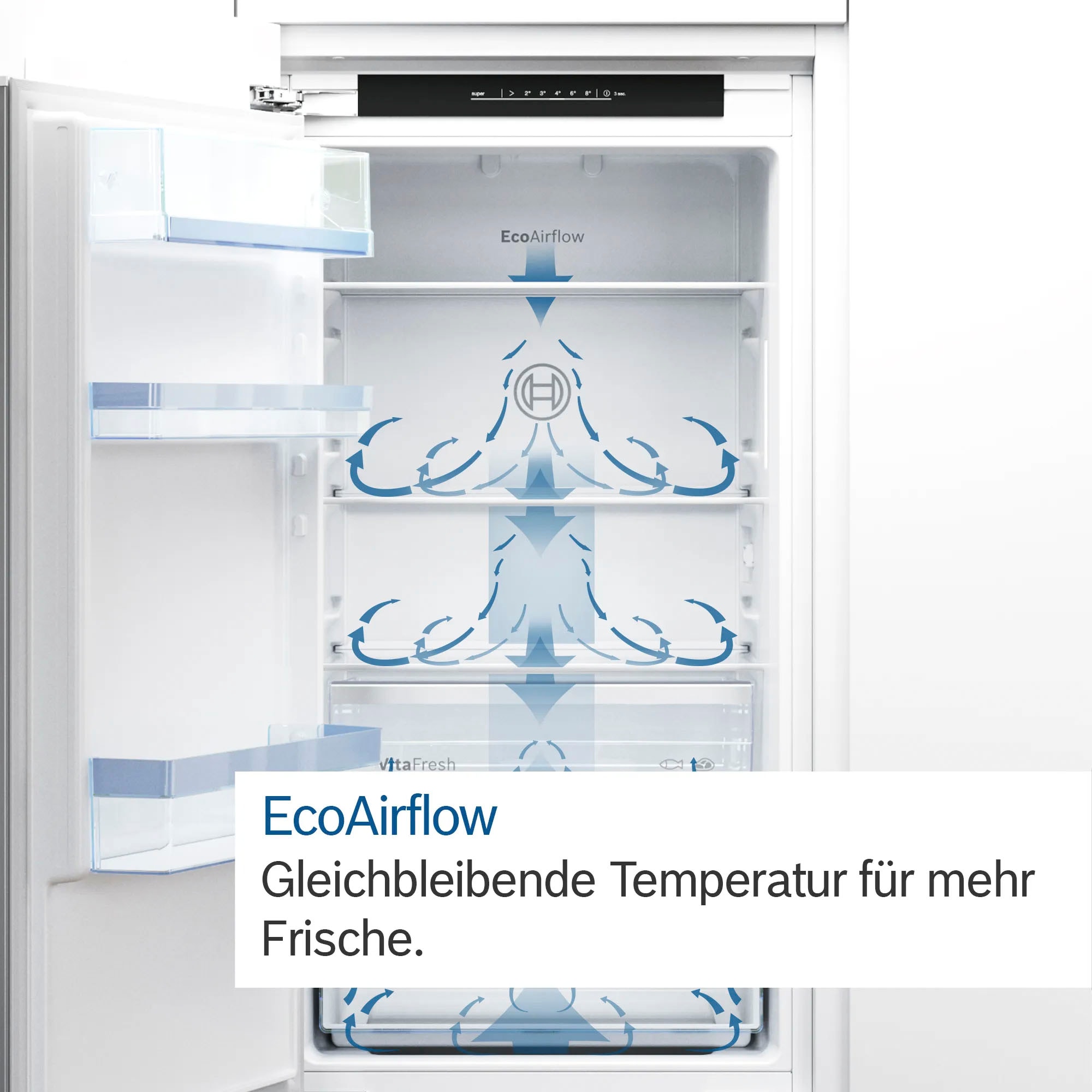 BOSCH Einbaukühlschrank »KIR31ADD1«, KIR31ADD1, 102,1 cm hoch, 55,8 cm breit  bestellen bei OTTO