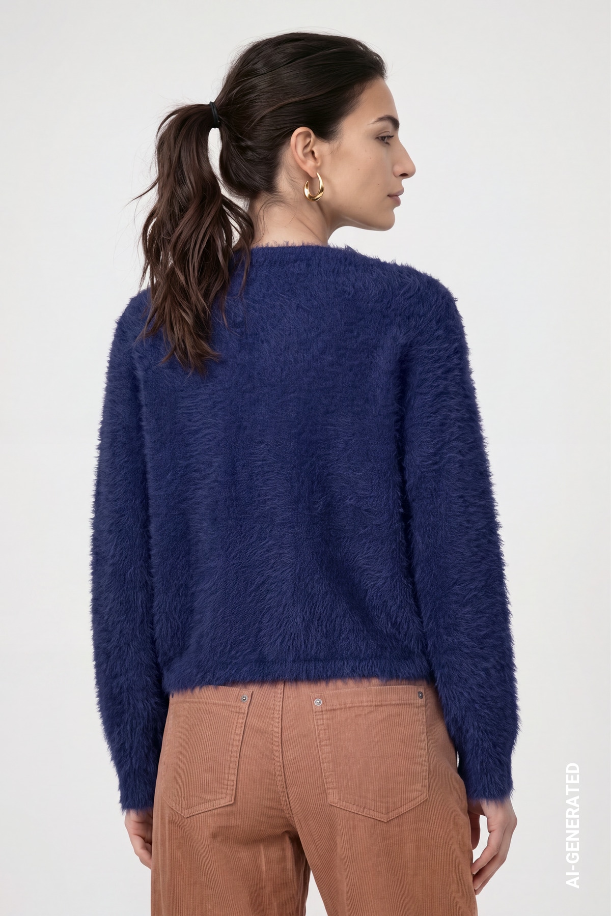 Monari Strickpullover »Pullover Plüsch« Regular fit mit flauschiger Haptik