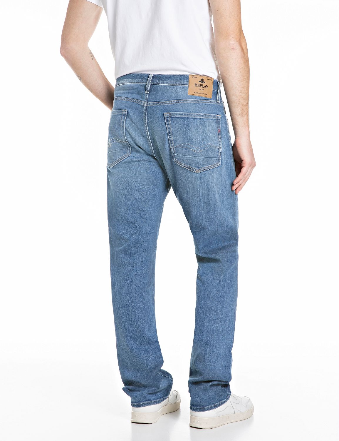 Replay Straight-Jeans »Aideen« im 5-Pocket-Stil