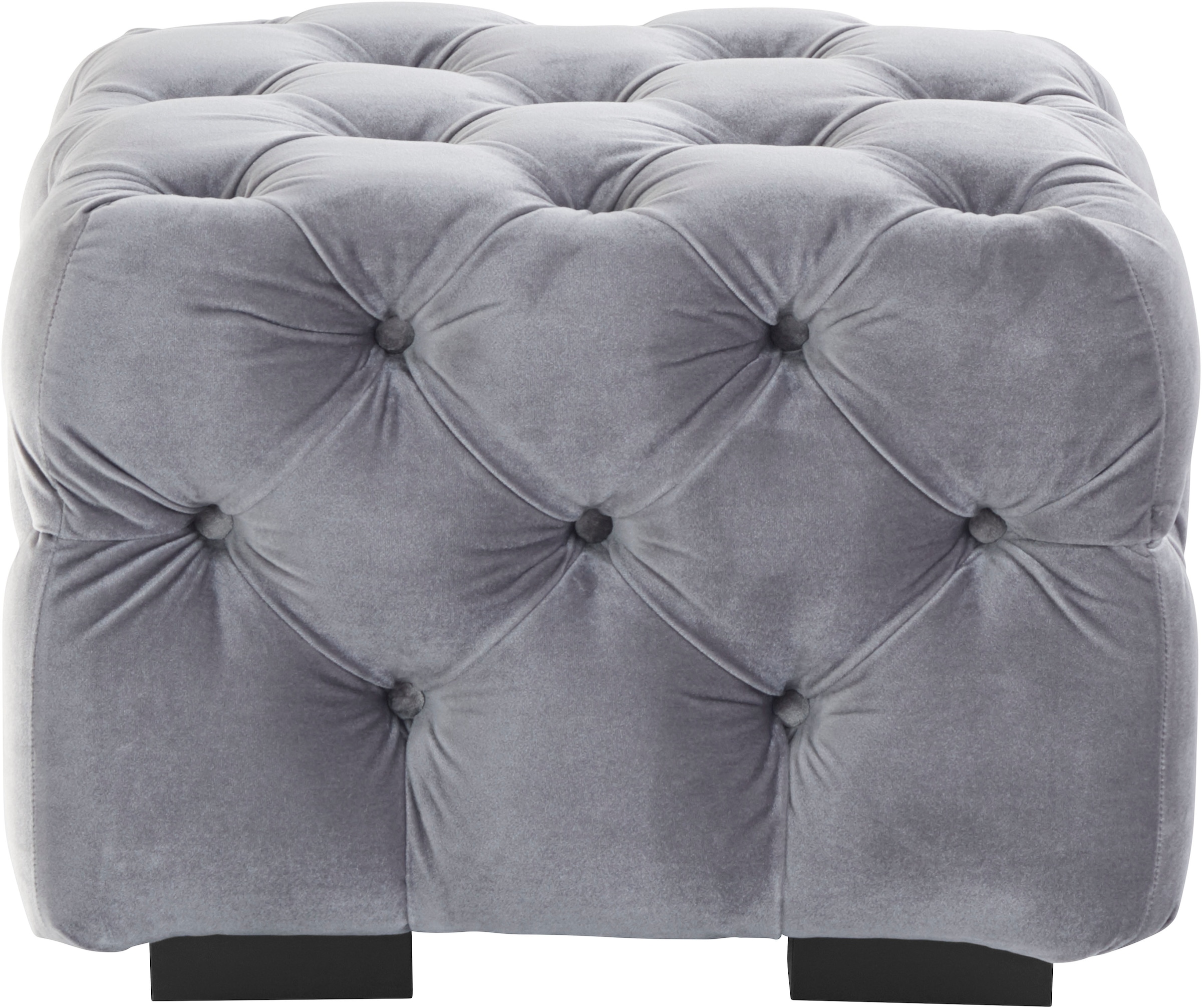 Home affaire Polsterhocker »Kalina« mit klassischer Chesterfield-Knopfheftung, passend zur  Serie "Kalina"