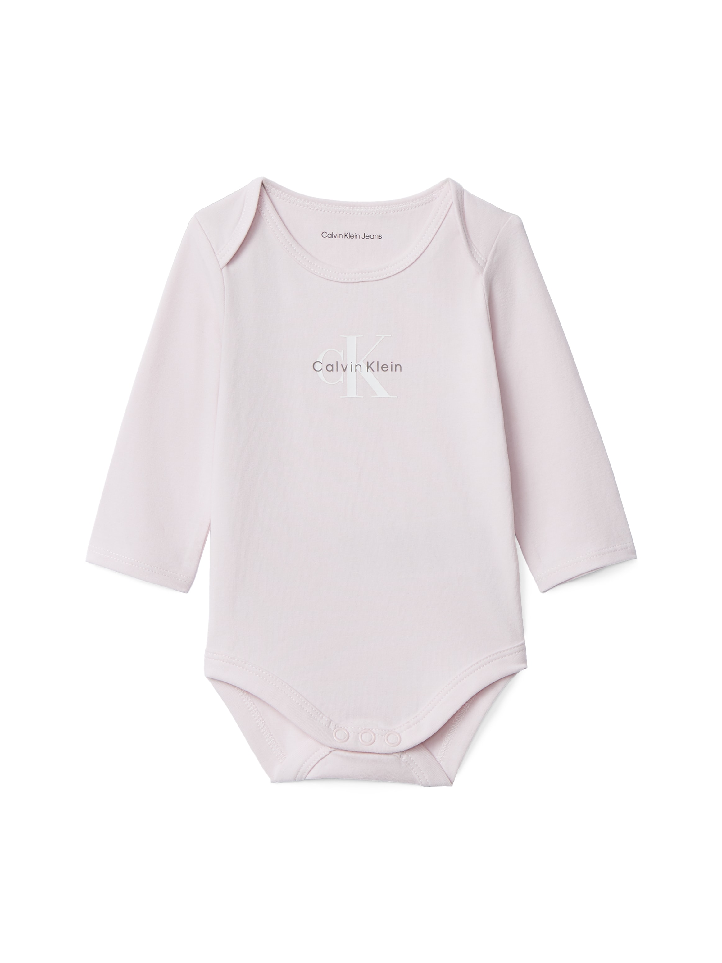 Calvin Klein Jeans Langarmbody »MONOGRAM LS BODY«, für Babys bis 2 Jahre