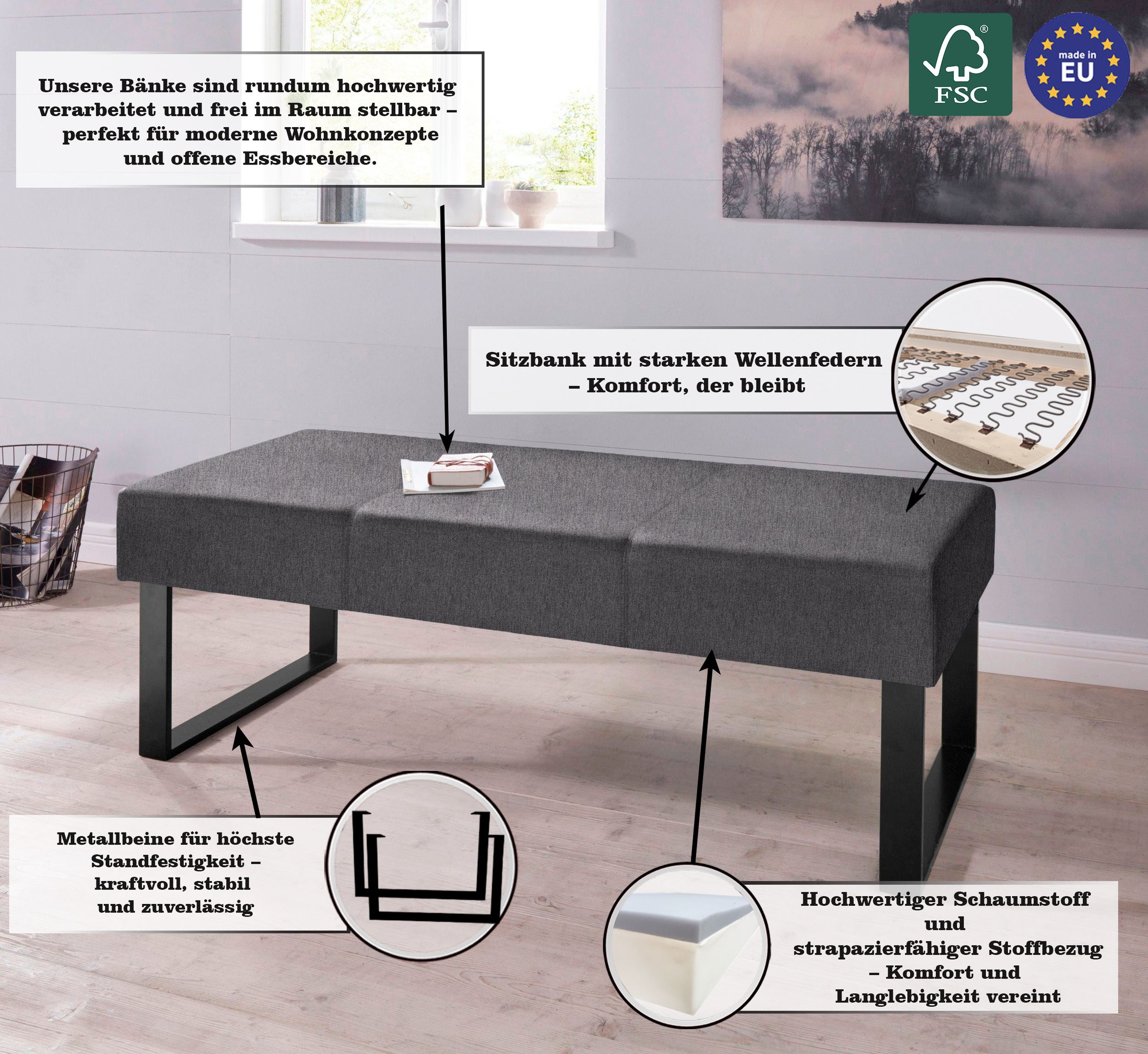 OTTO home Sitzbank »Oliver«