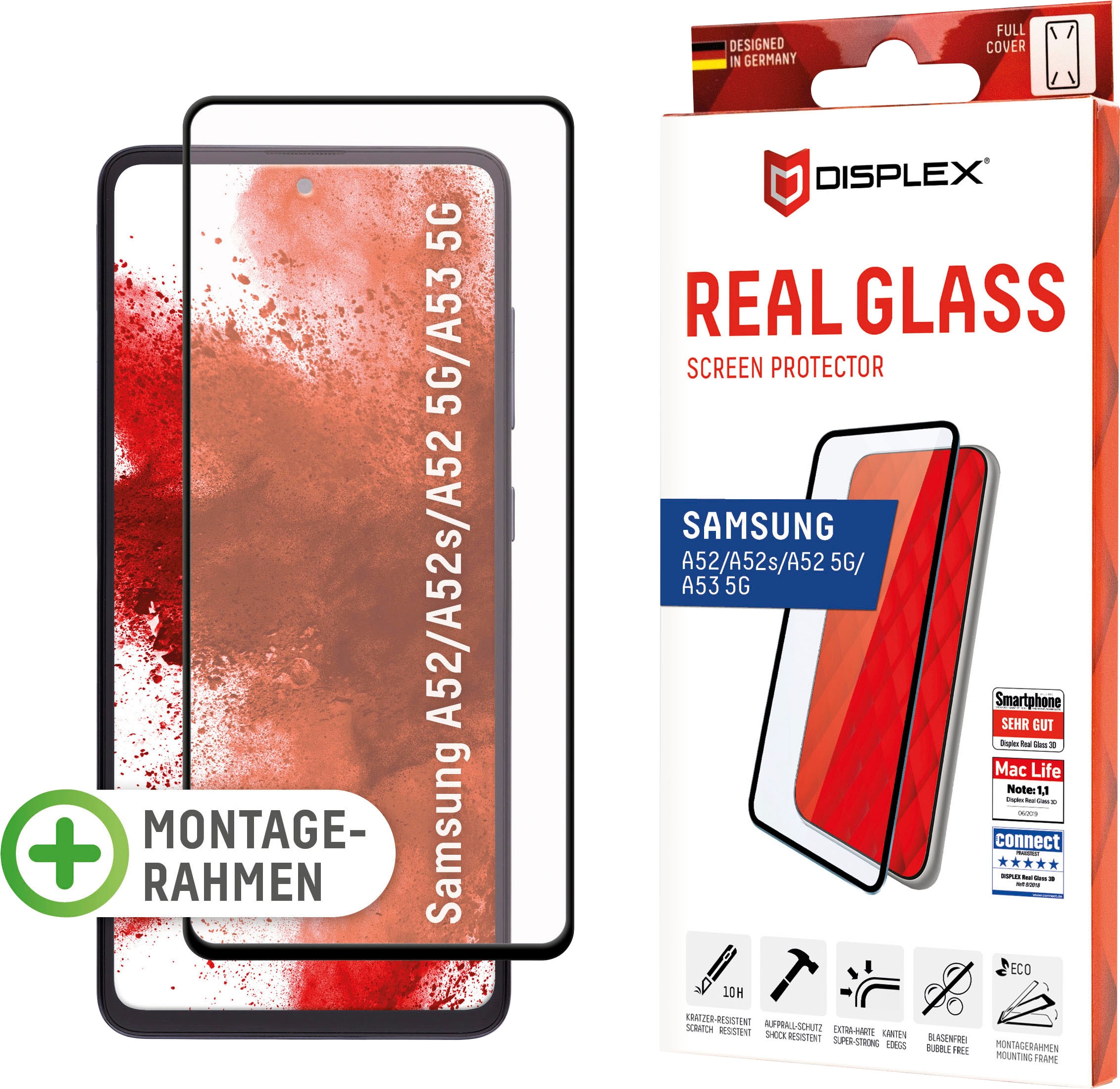 Displex Displayschutzfolie »Real Glass FC«, für Samsung Galaxy A52/A52s/A52 5G-Samsung Galaxy A53 5G