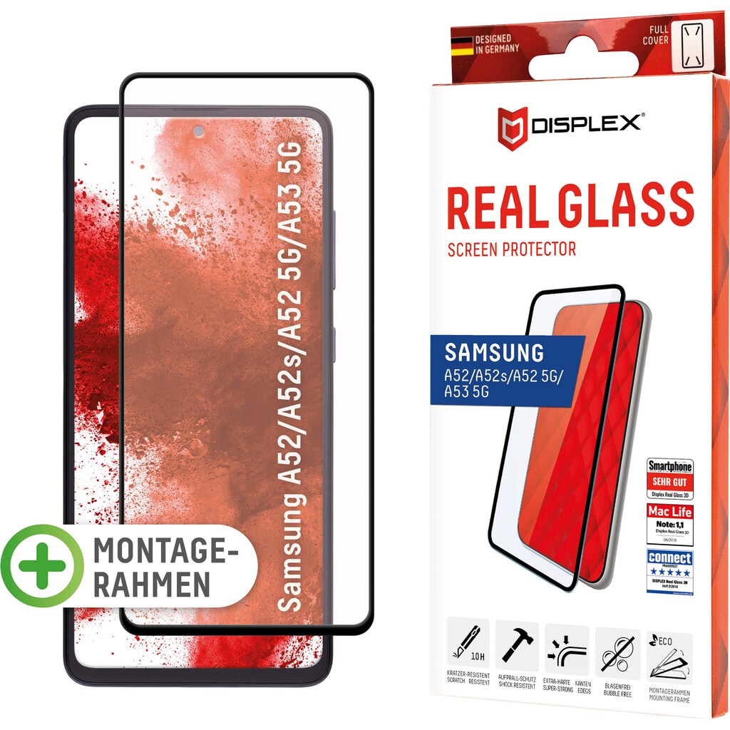 Displex Displayschutzfolie »Real Glass FC«, für Samsung Galaxy A52/A52s/A52 5G-Samsung Galaxy A53 5G