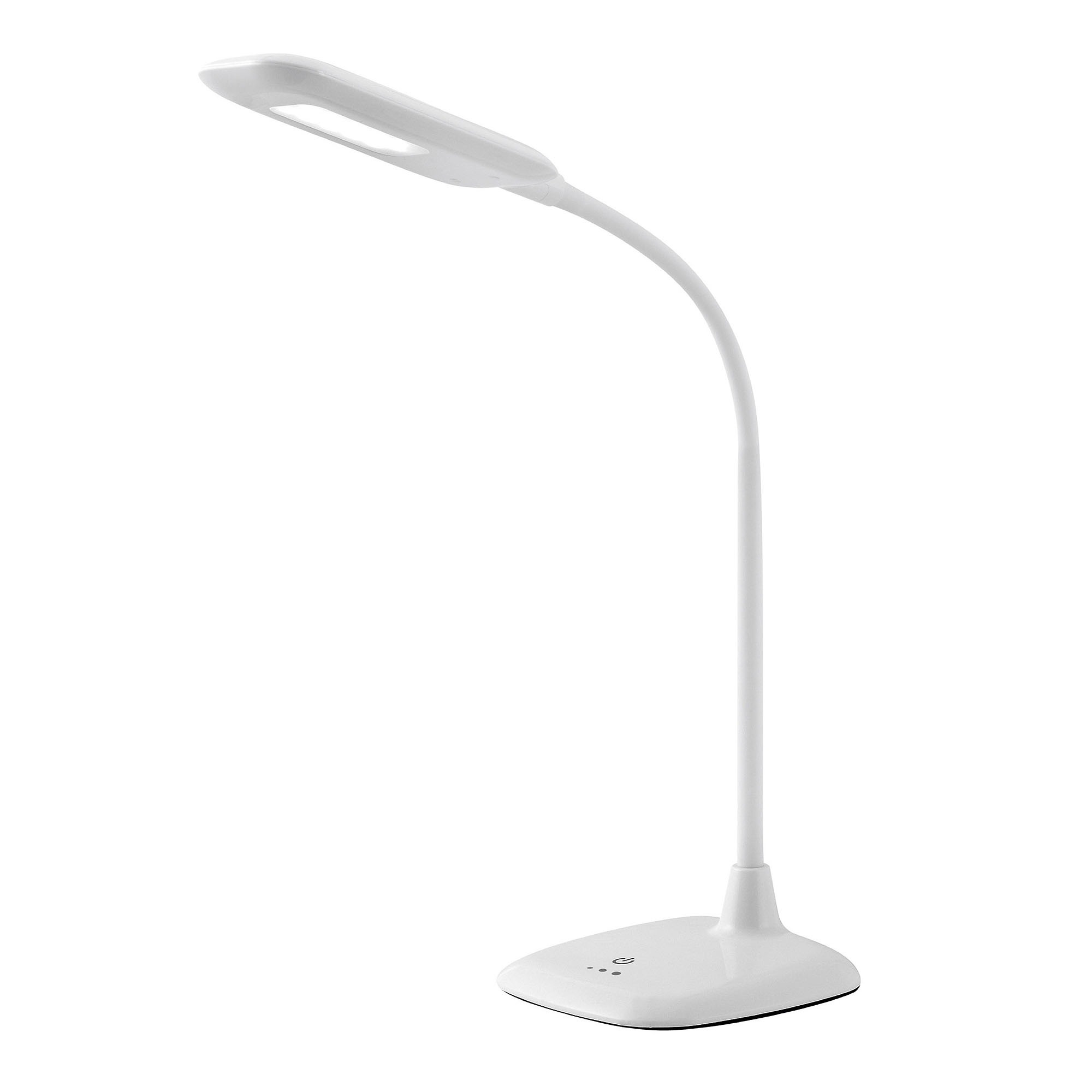 Brilliant Leuchten Tischleuchte »Nele«, LED-Modul, 1 St., Tageslichtweiß, LED Tischlampe Touchdimmer weiß