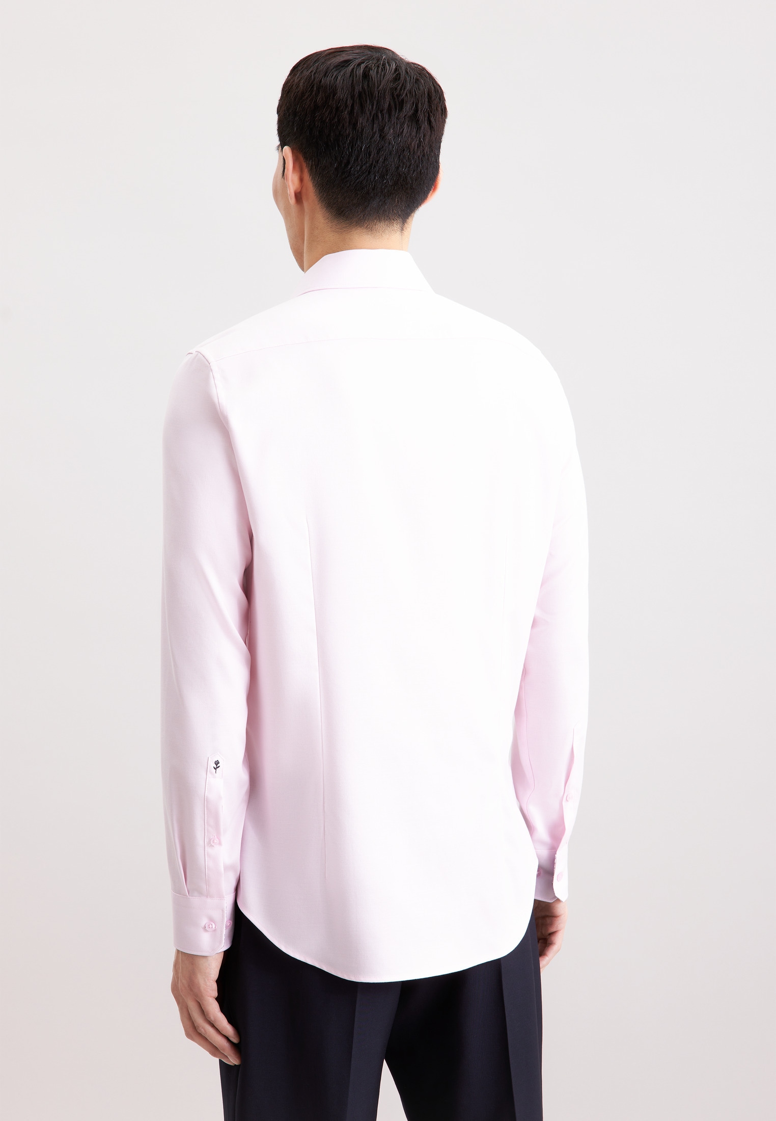 seidensticker Businesshemd »Schwarze Rose«, Shaped 1/1 Kentkragen Uni