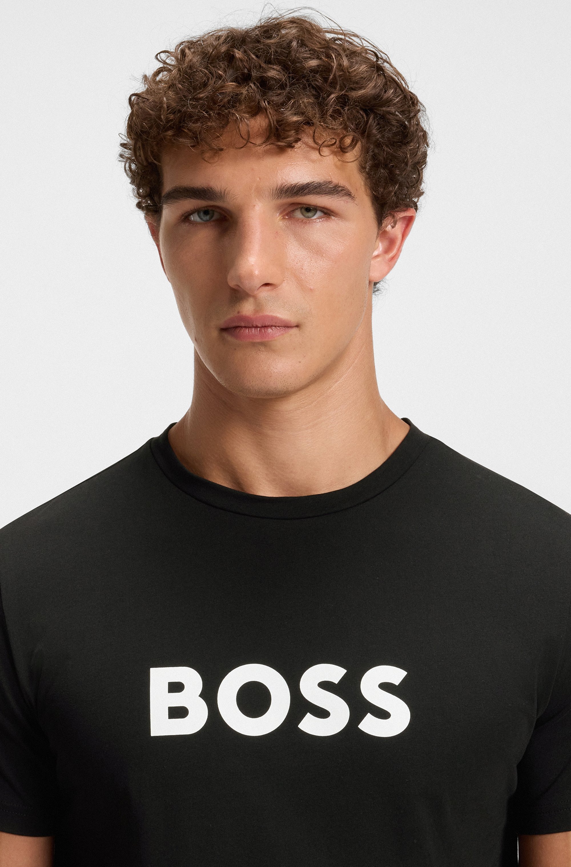 BOSS Strandshirt »T-Shirt RN« mit UV Schutz (SPF 50+), Swimwear