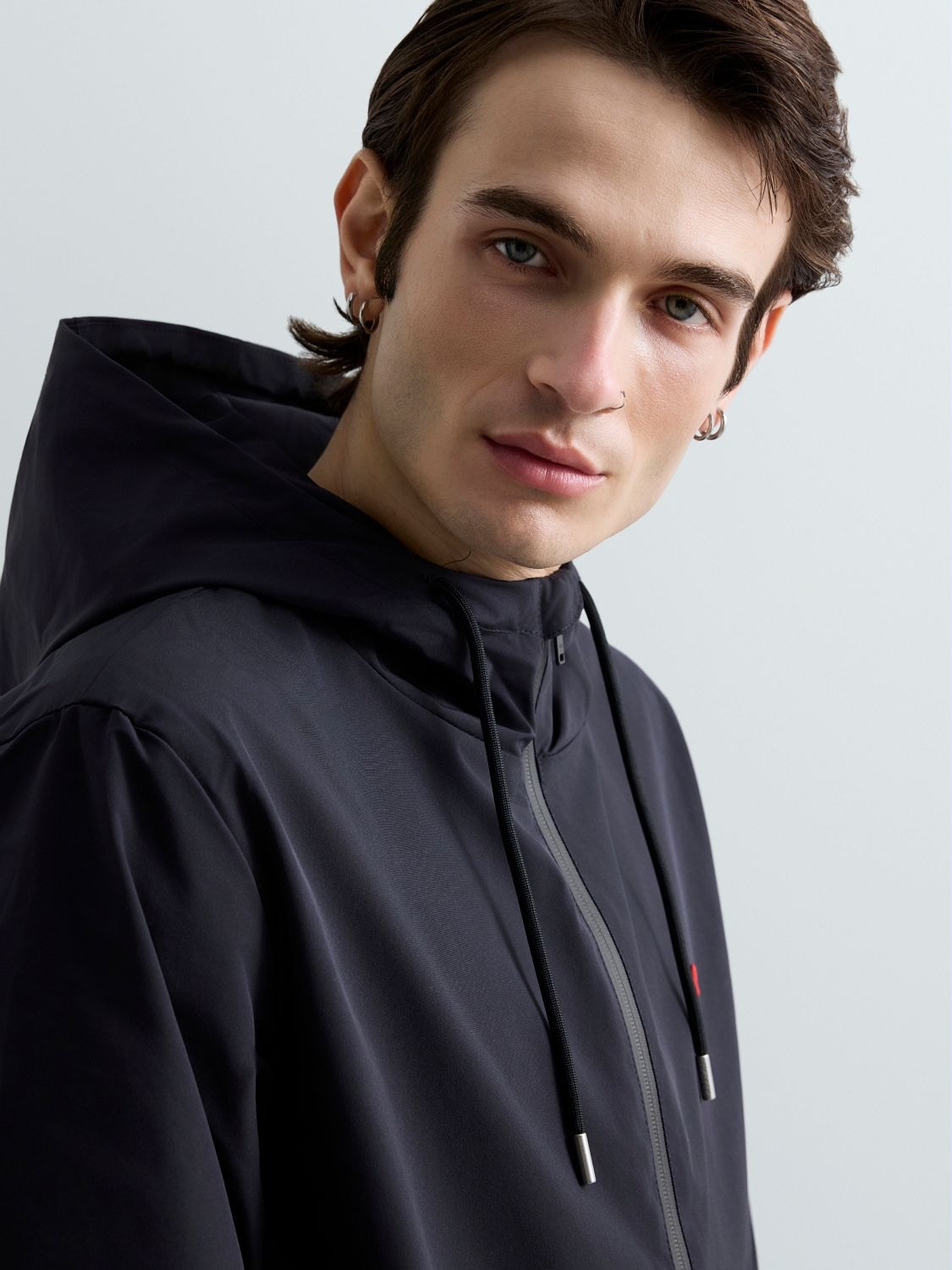 Replay Kurzjacke mit Kapuze mit Kapuze