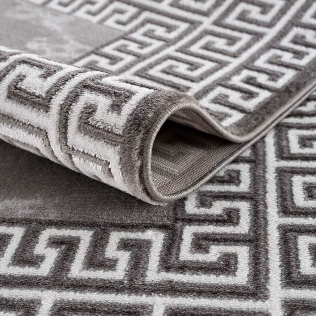 Carpet City Teppich »Chic«, rechteckig, 11 mm Höhe, Kurzflor, Bordüre, Weicher Flor, ideal für Wohnzimmer & Schlafzimmer