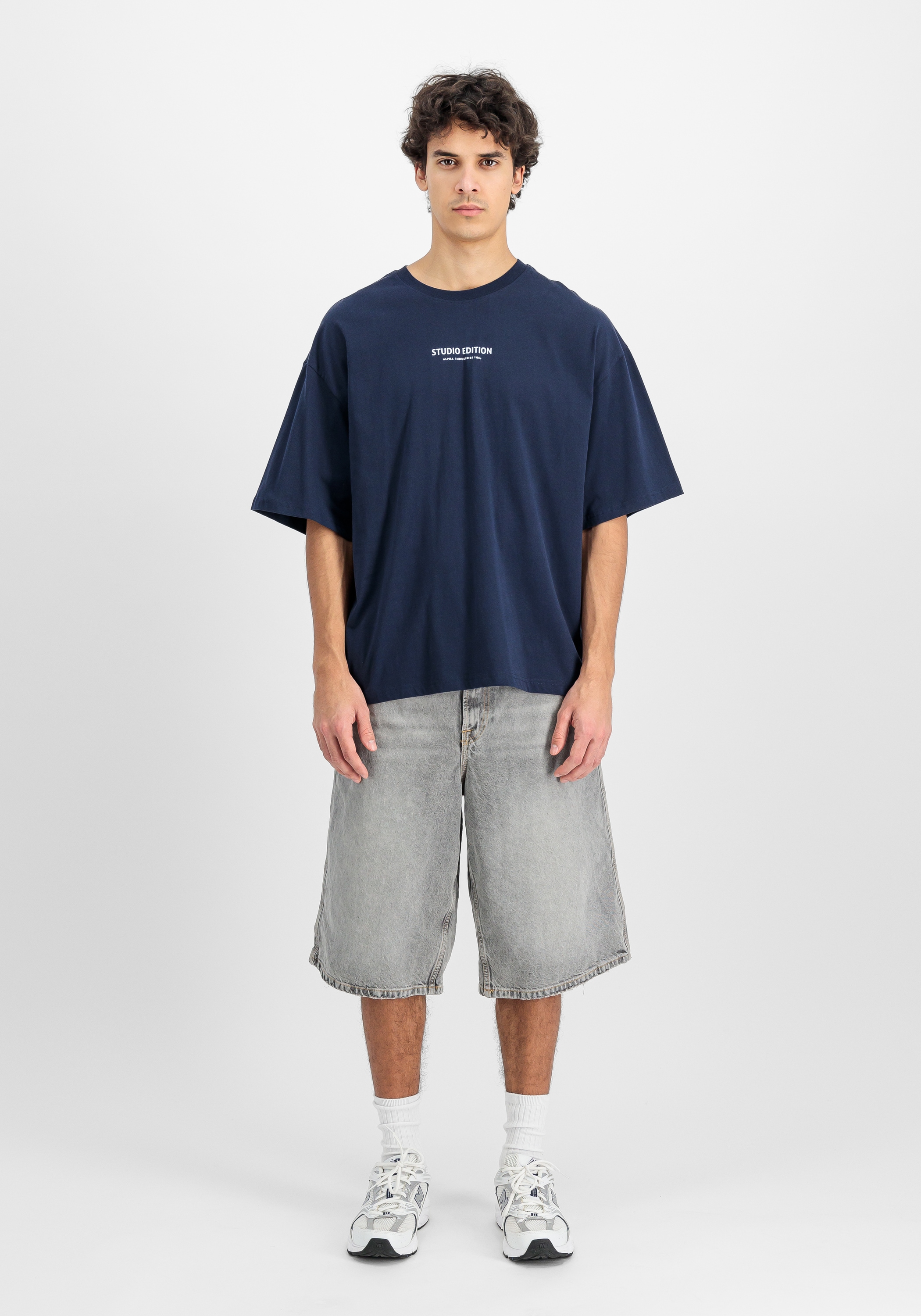 Alpha Industries T-Shirt »Alpha Industries Men - T-Shirts Studio Edition Backprint T-Shirt«