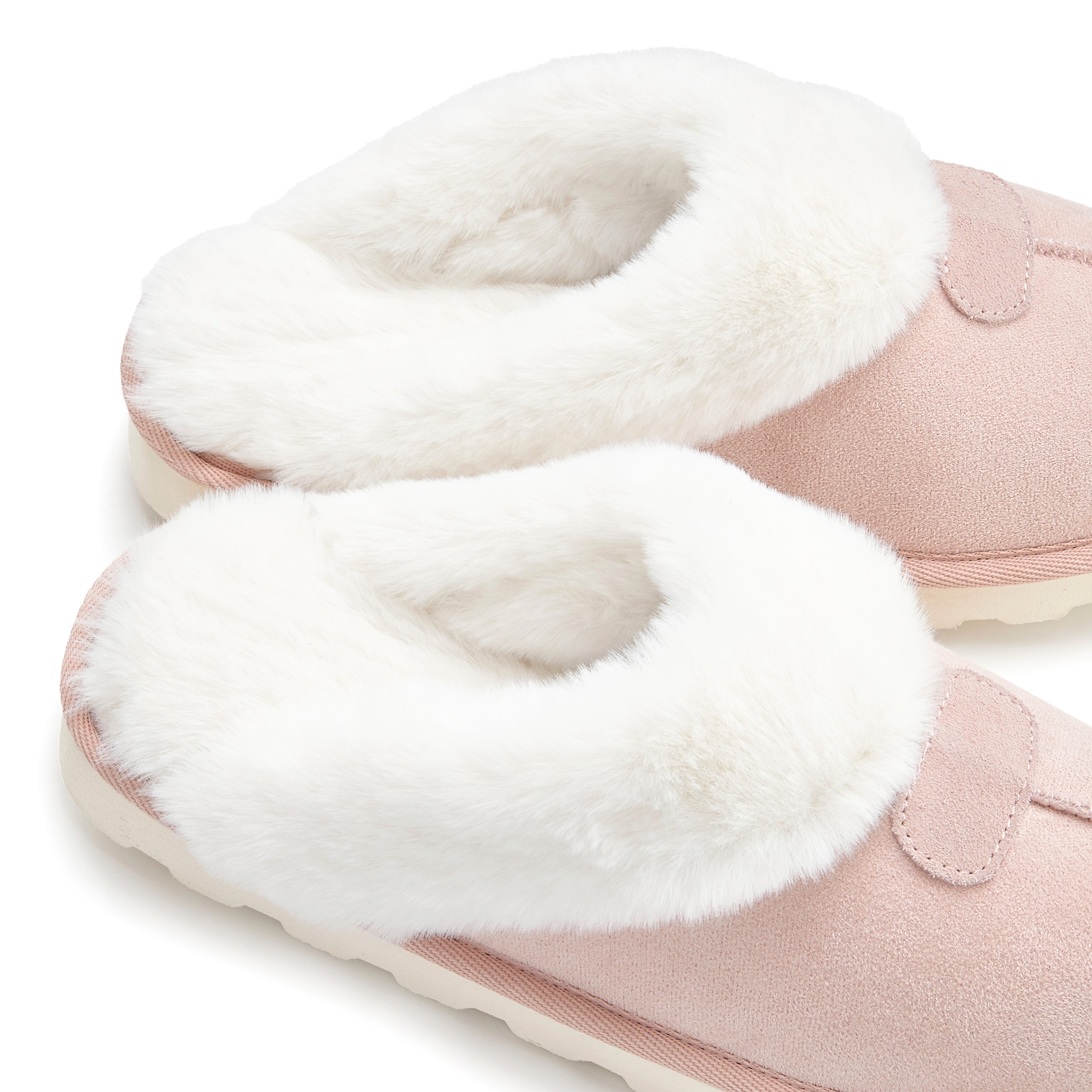 Vivance Dreams Pantolette »Plüsch Hausschuh, Pantoffeln, Clogs, Schlappen, Hausschuh,«  mit Warmfutter VEGAN