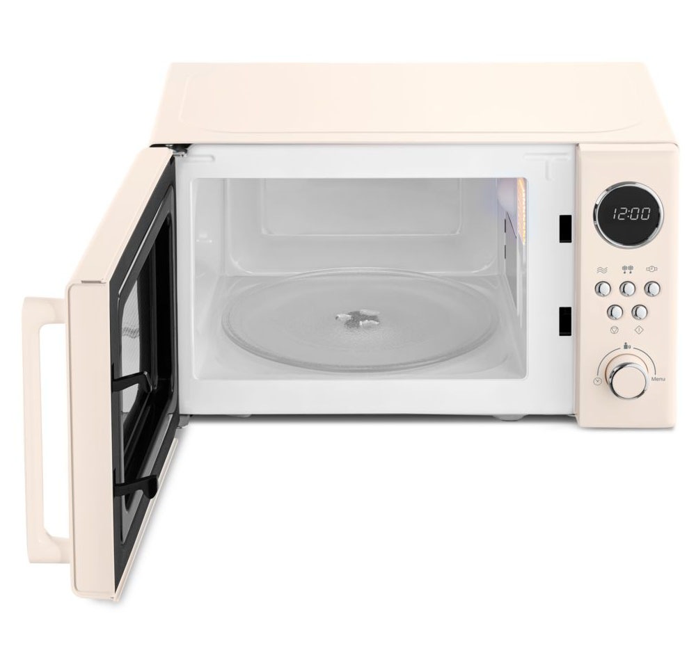 Medion® Mikrowelle »MD 15000 beige«, Mikrowelle, 1050 W, im Retro-Design, 800 Watt, 5 Leistungsstufen