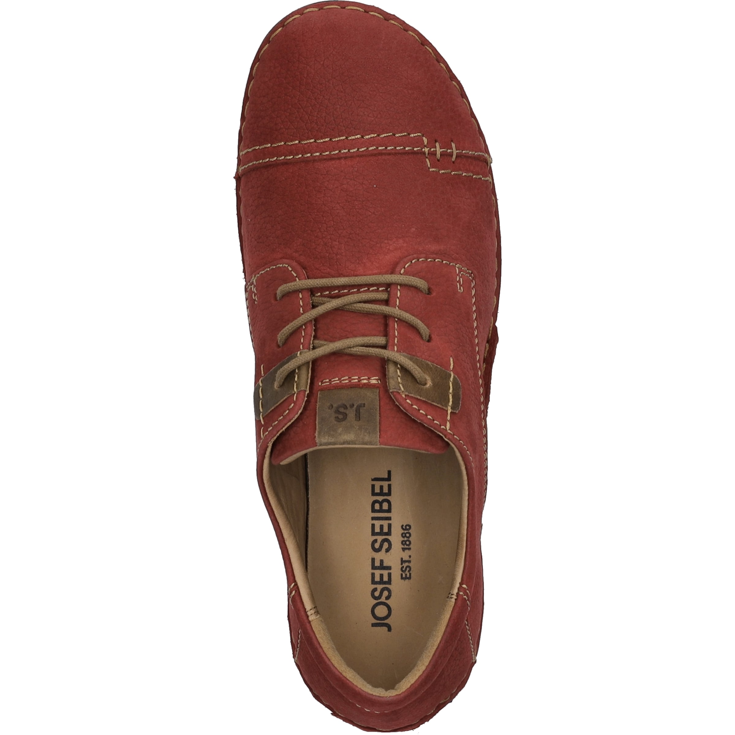 Josef Seibel Schnürschuh »Fergey 41, rot-kombi«