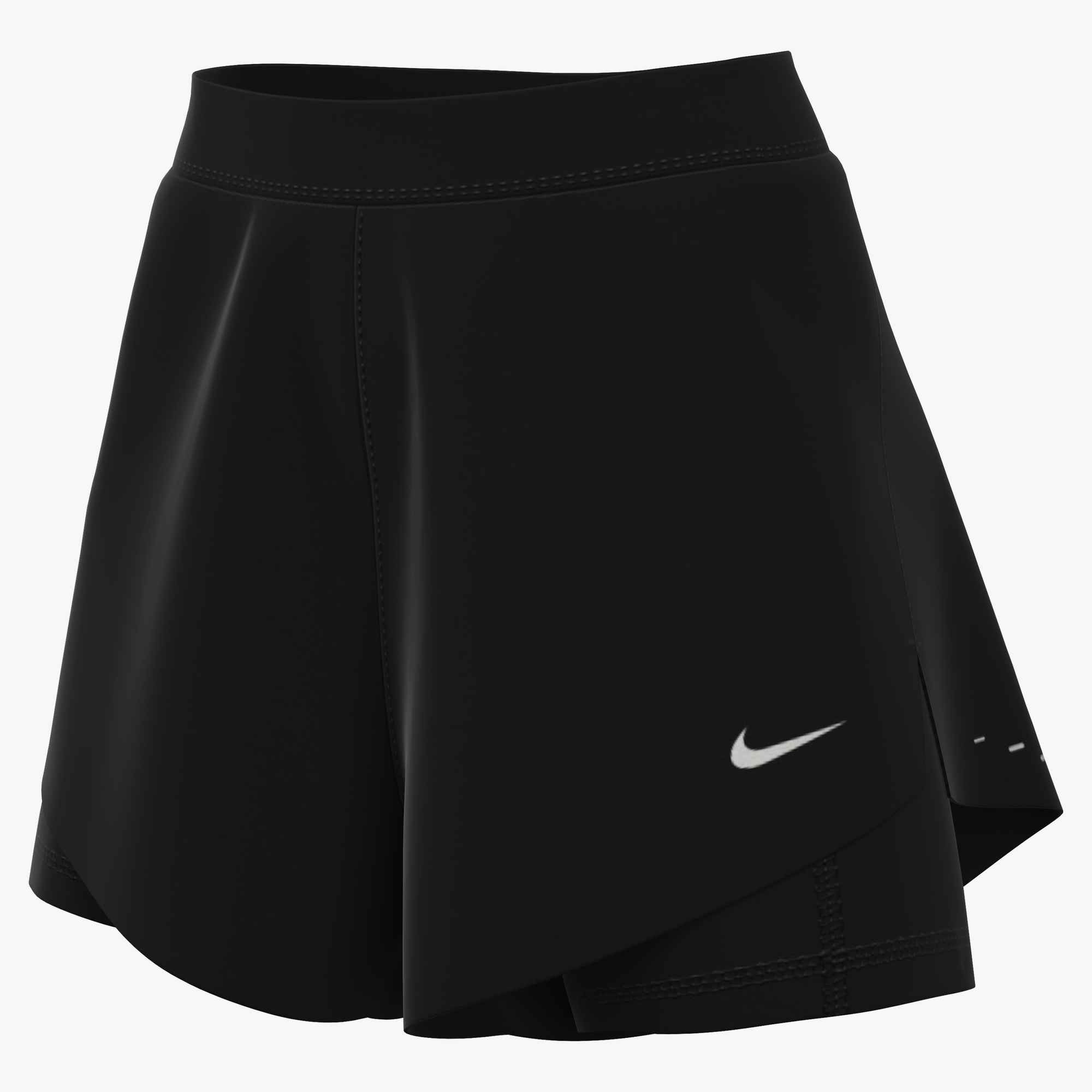 Nike Laufshorts »Nike Swift Women's Dri-FIT Mid-Rise 2-in-1 Running Shorts«  2-in-1-Design, mit Reißverschlusstasche hinten am Bund
