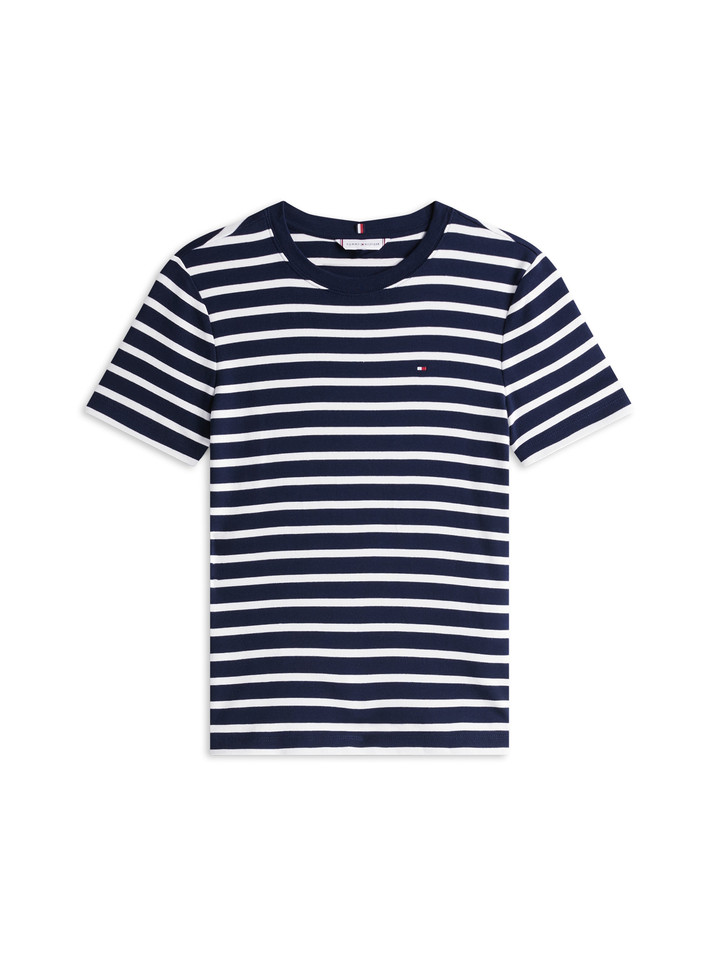 Tommy Hilfiger T-Shirt »SLIM CODY C-NK SS«, mit Logostickerei