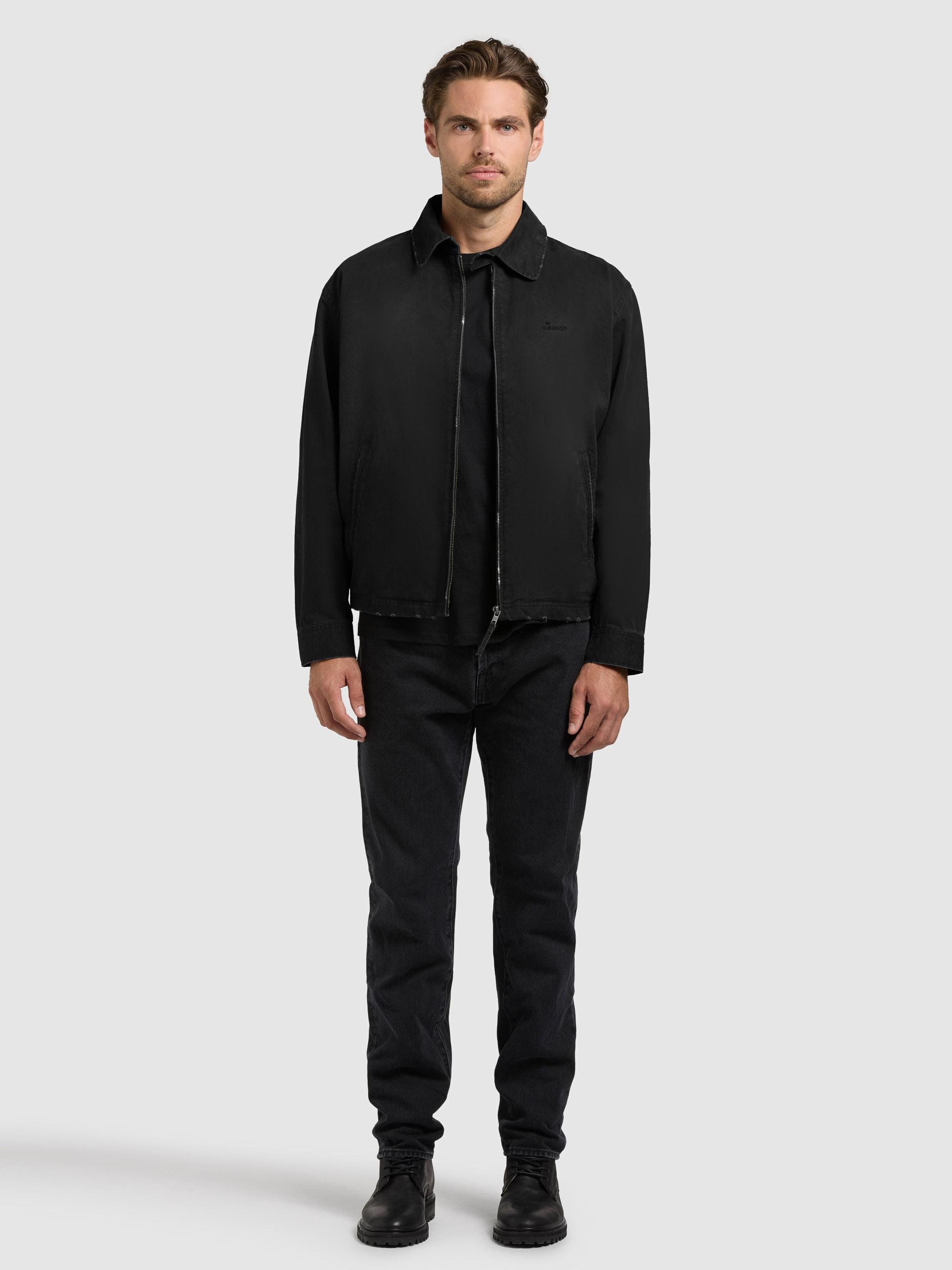 khujo Bomberjacke »Bomberjacke Noam« ohne Kapuze Hemdjacke für den Übergang