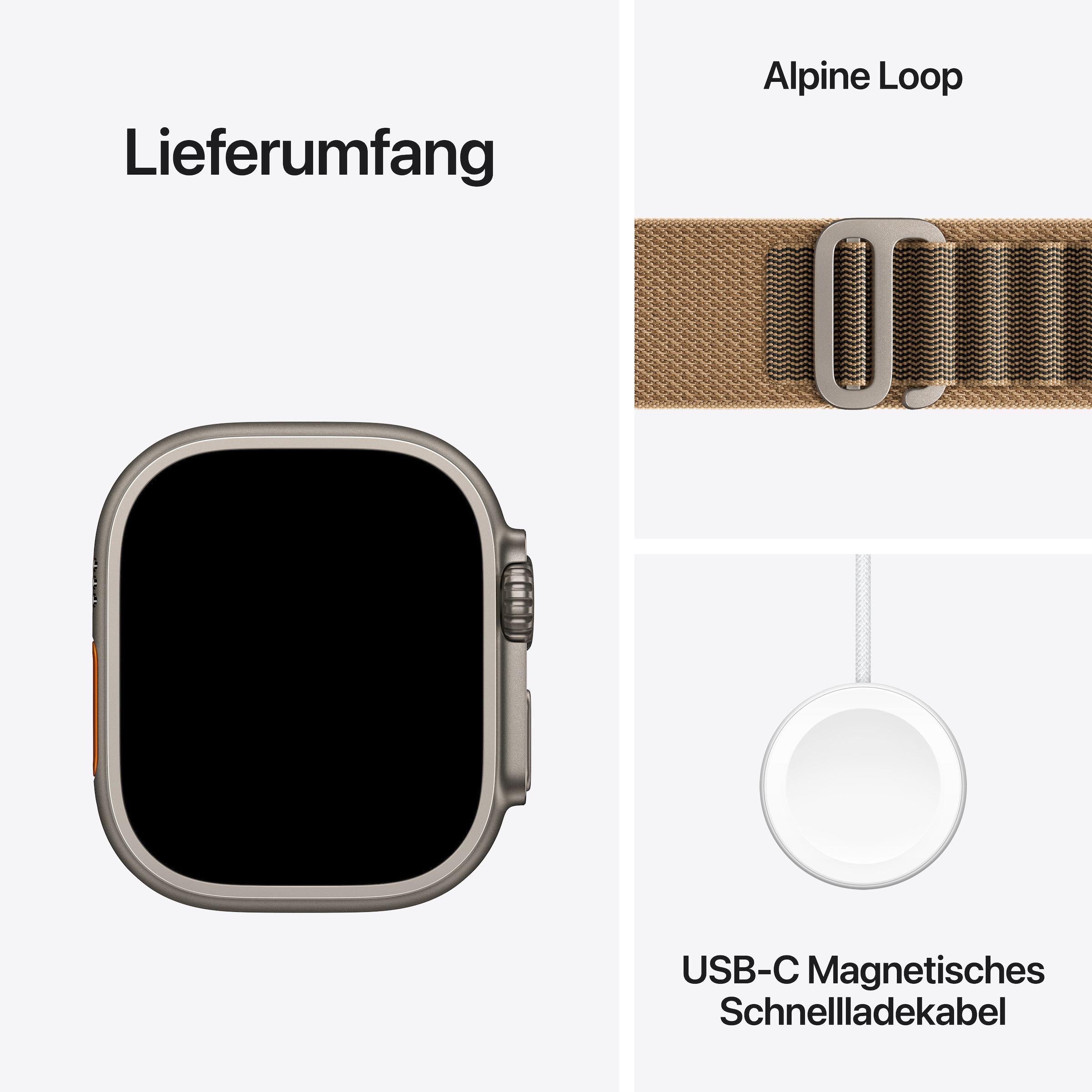 Apple Smartwatch »Watch Ultra 4 GPS + Cellular«(49/ 1,93 ″) Watch OS